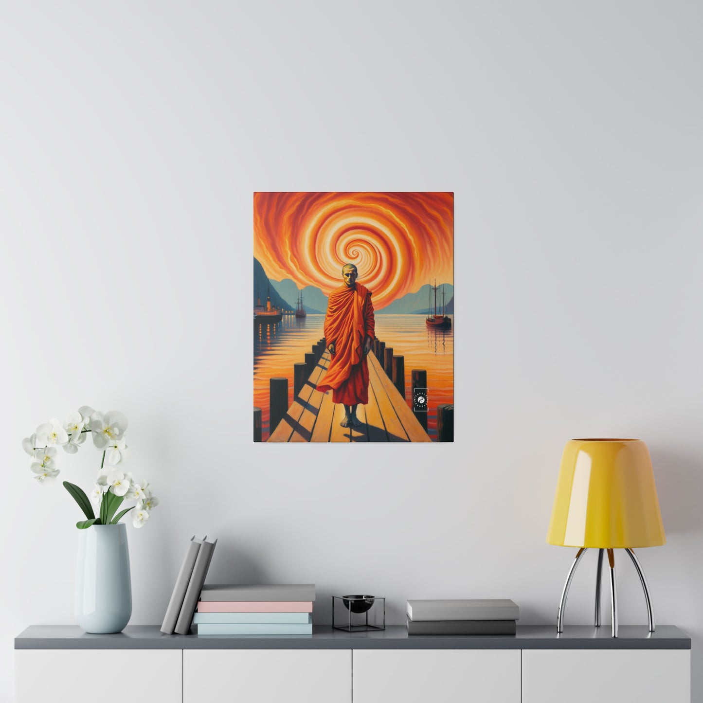 Serenity's Echo - Art Print Canvas