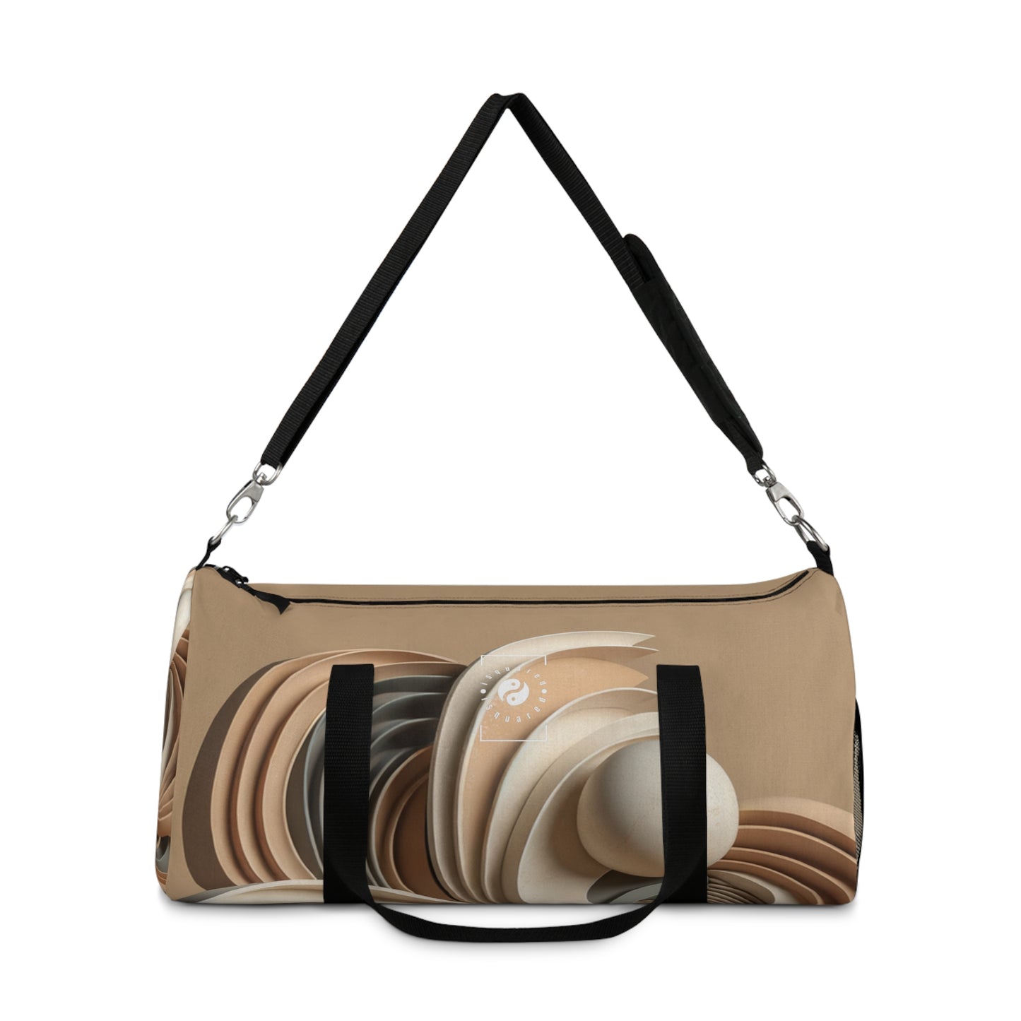 "Hepworth Hues: An Earth Tone Symphony" - Duffle Bag