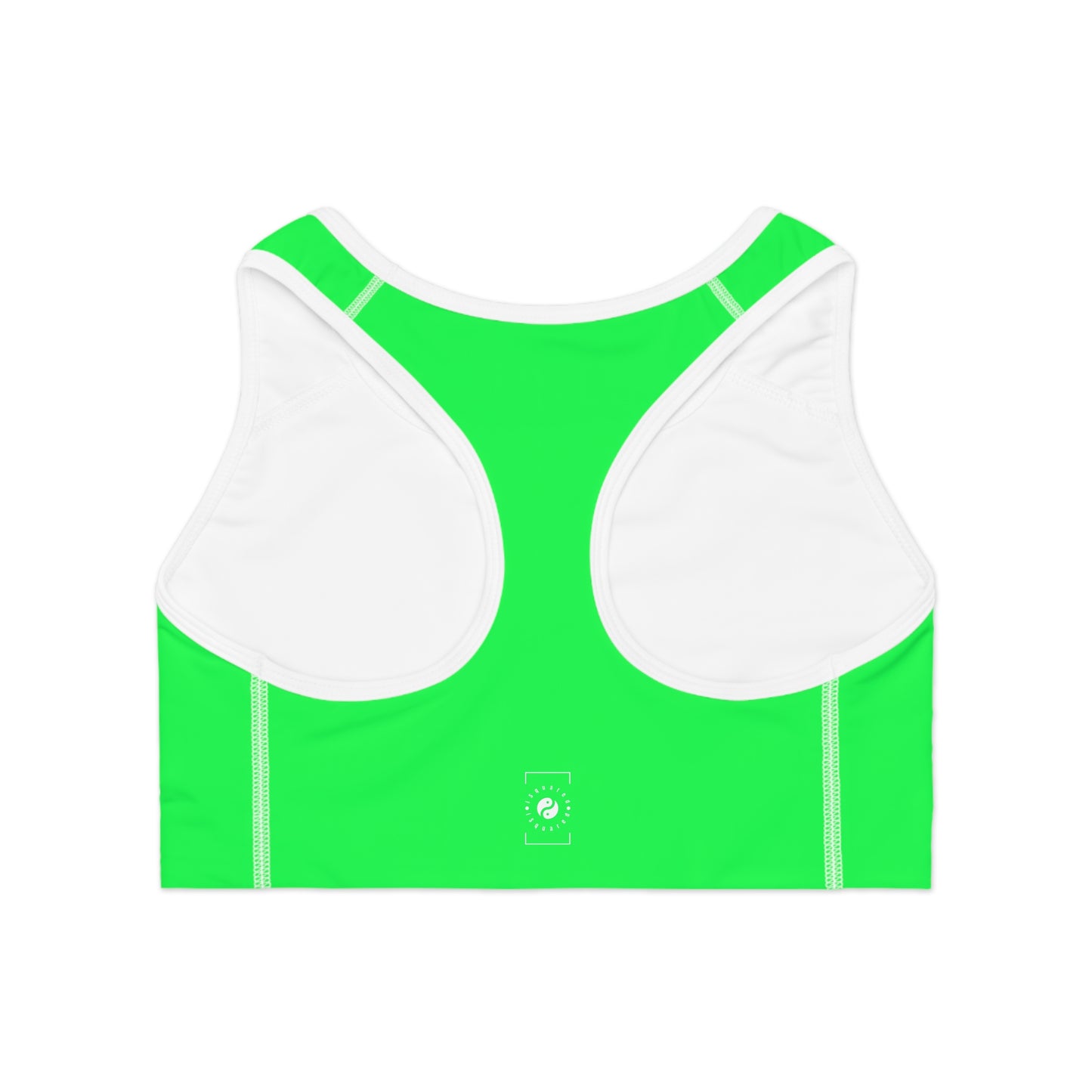 #0FFF50 Neon Green - Soutien-gorge de sport haute performance