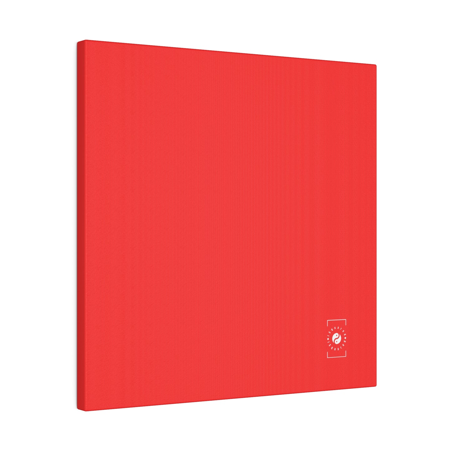 Bright Red FF3131 - Art Print Canvas