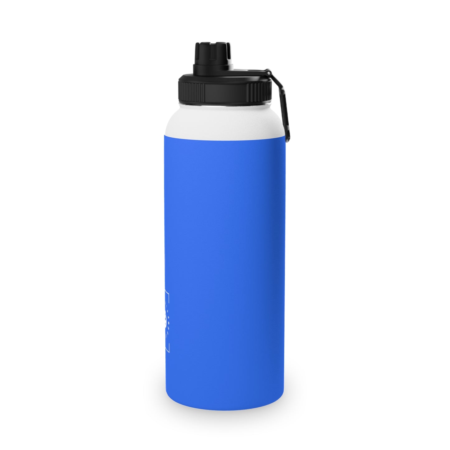 #2C75FF Electric Blue - Sports Water Bottle