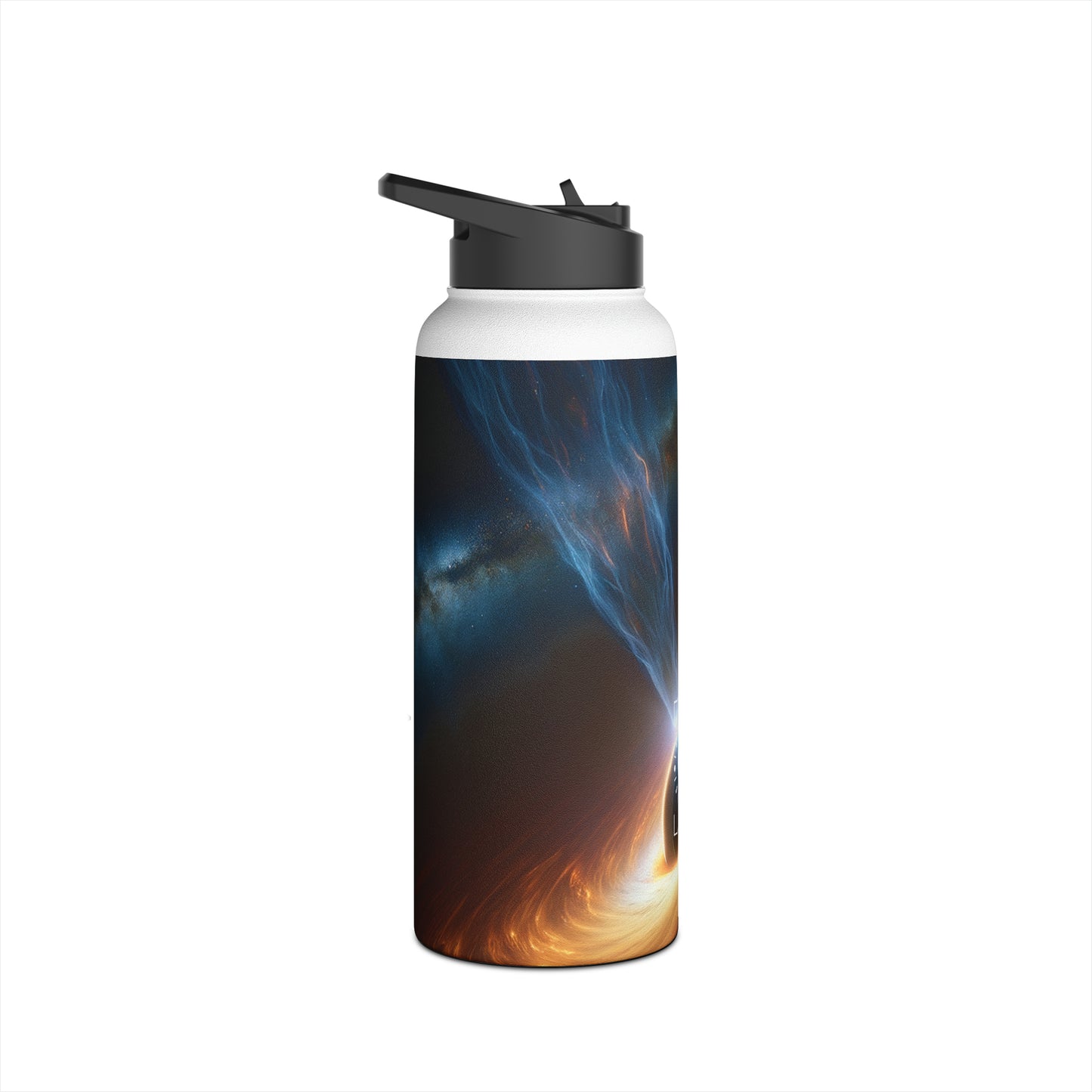 "Discs of Illumination: Black Hole Reverie" - Water Bottle