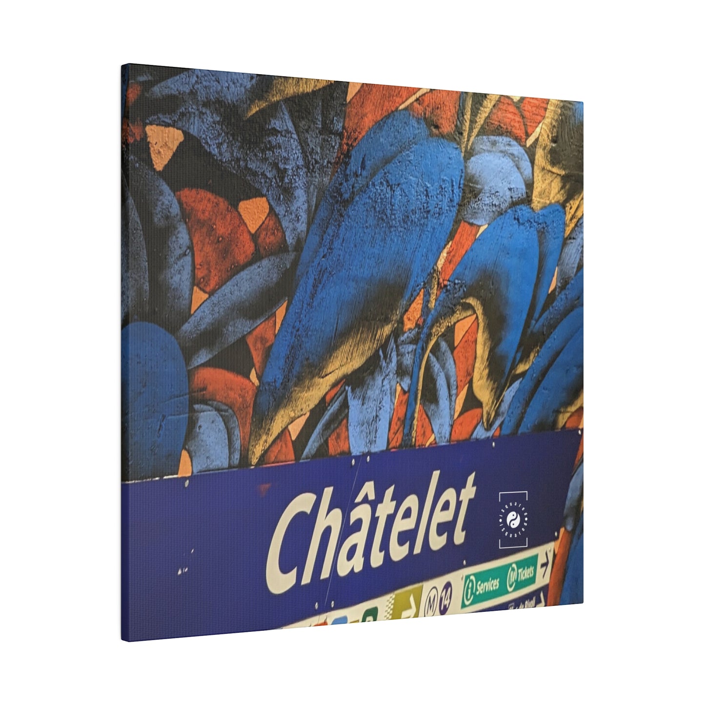 Châtelet - Impression sur toile