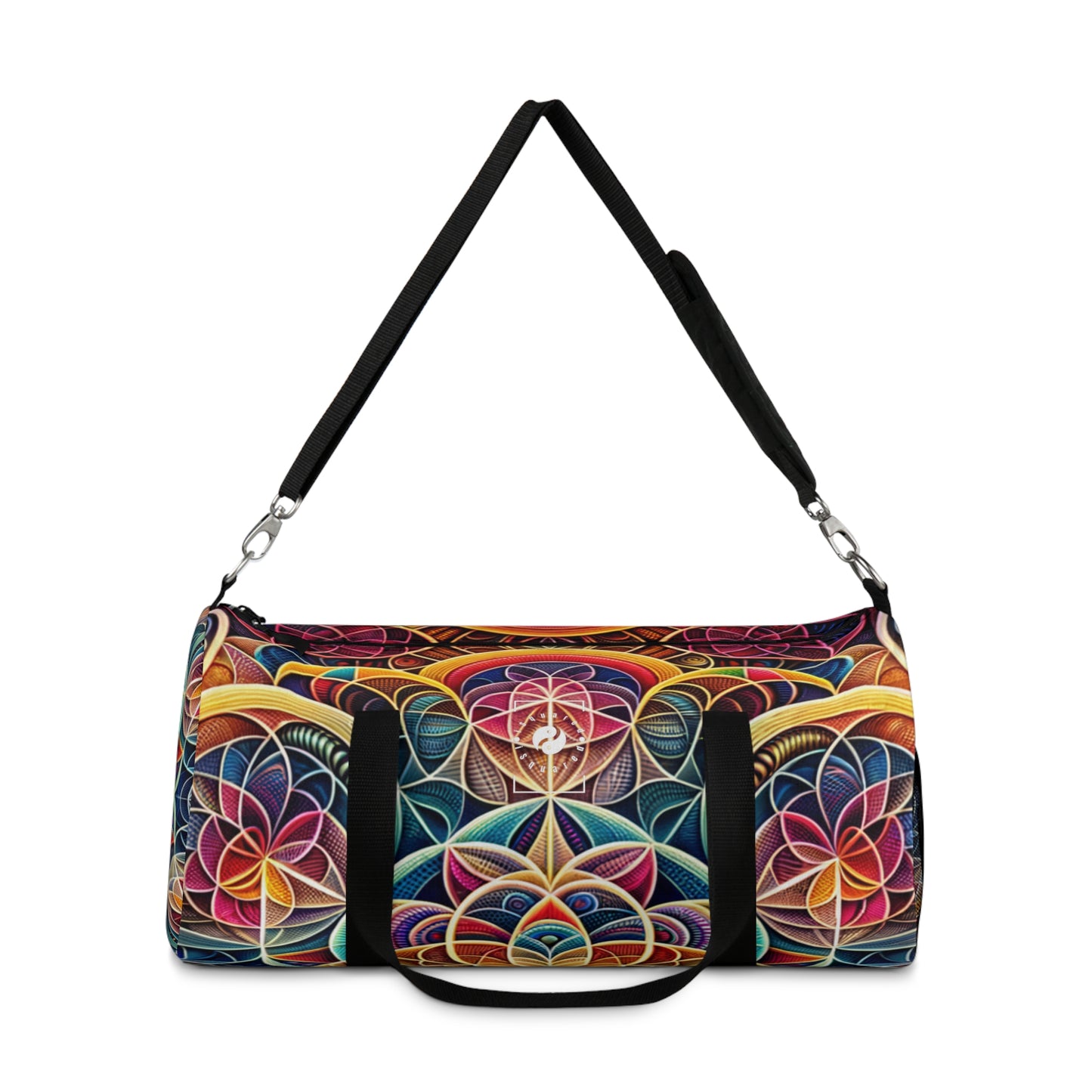 "Sacred Symmetry: Infinite Radiance of Love" - Duffle Bag