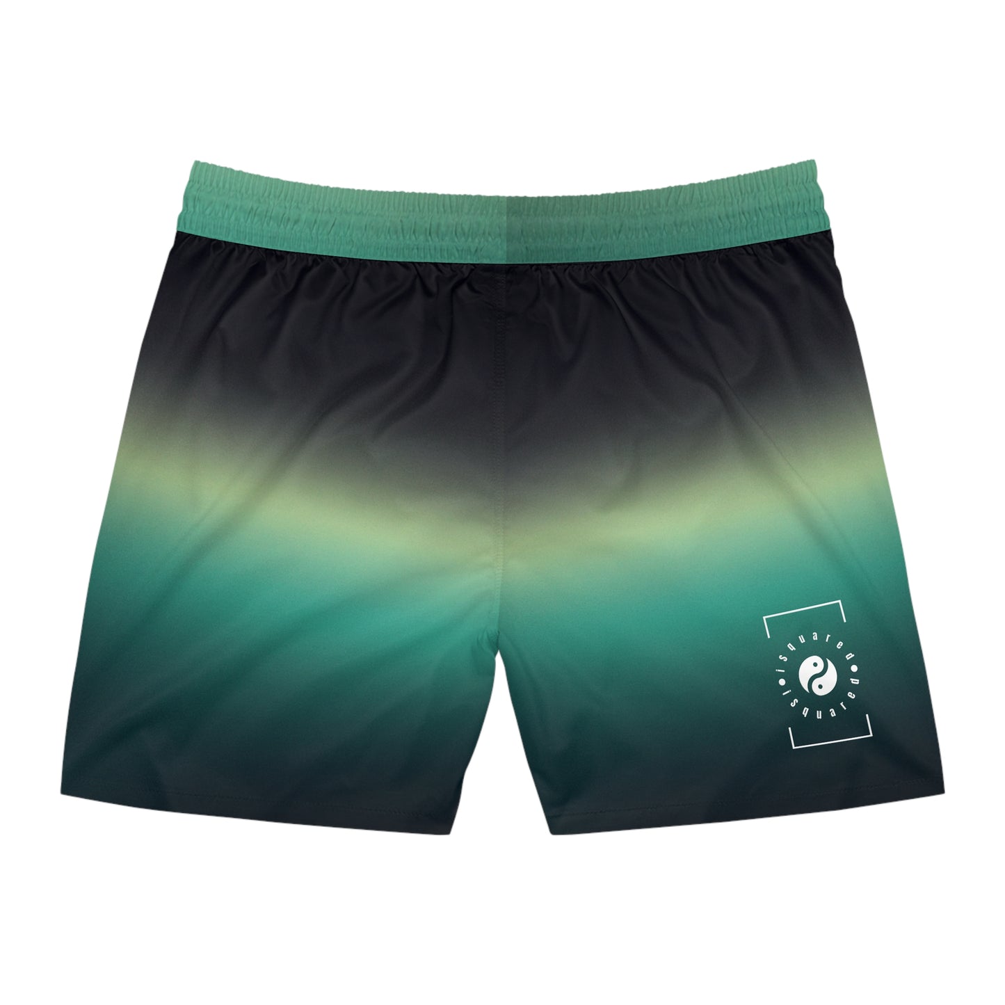 Midnight Gradients - Swim Shorts (Mid-Length) for Men