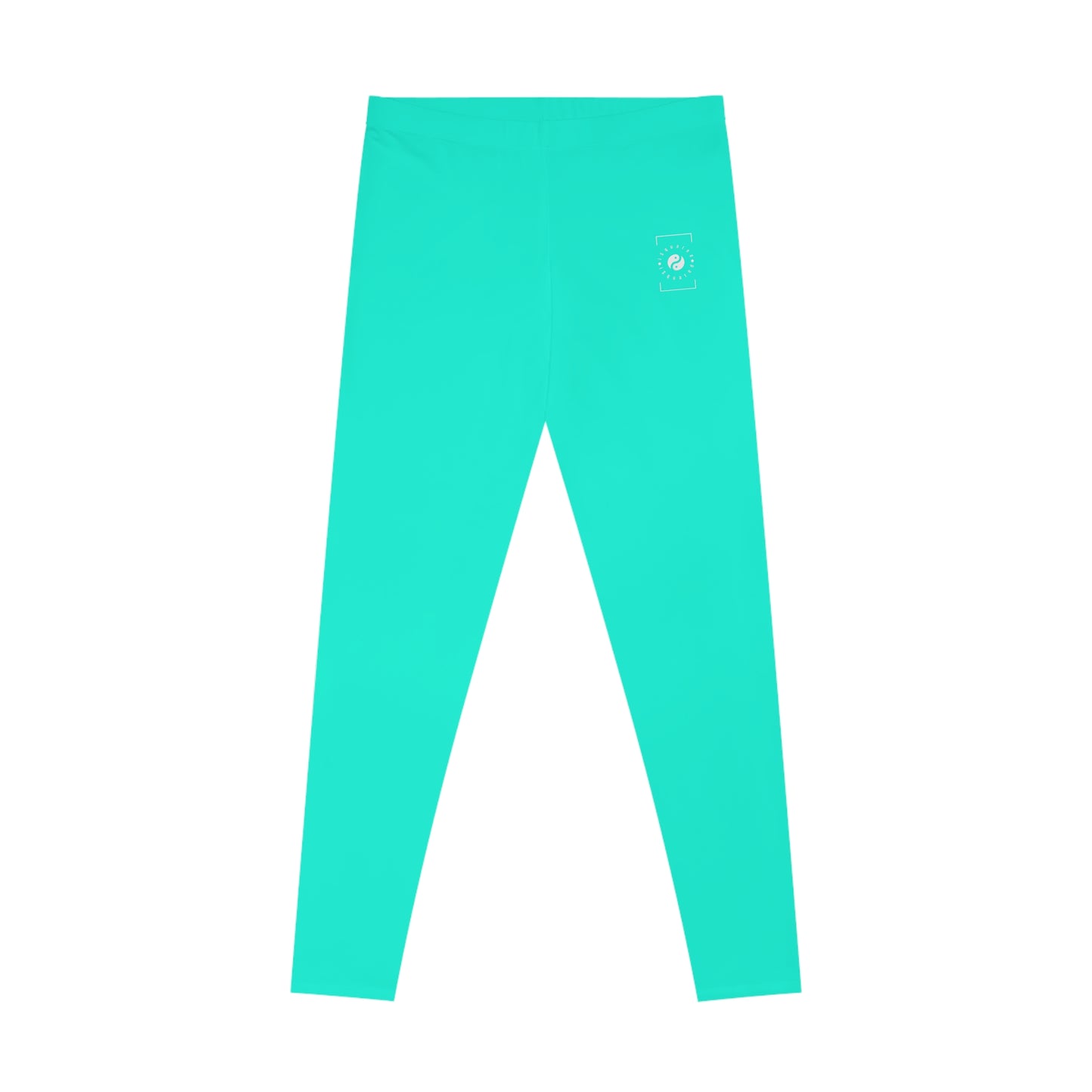 Neon Teal #11ffe3 - Unisex Tights