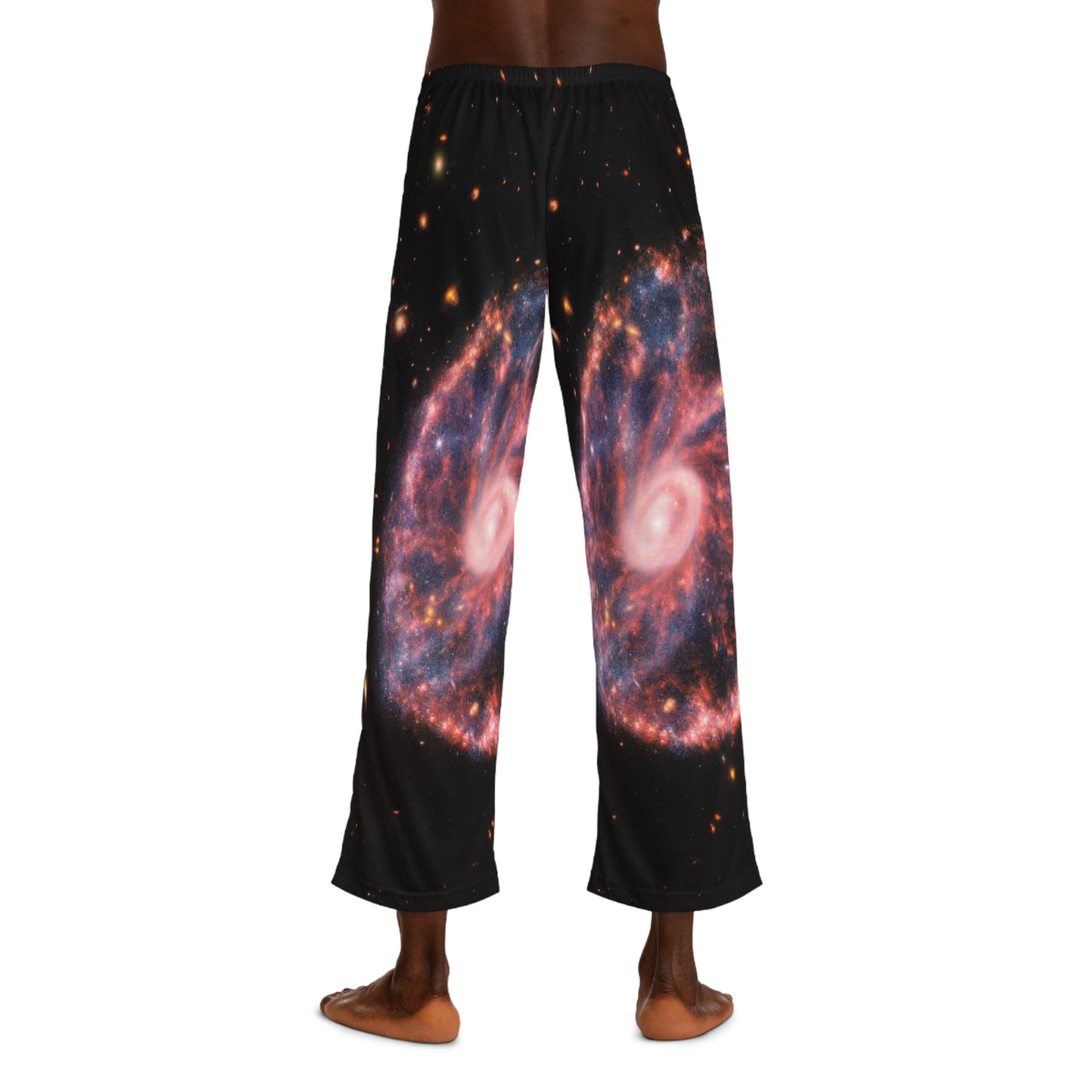 Cartwheel Galaxy (image composite NIRCam et MIRI) - Pantalon de détente pour hommes