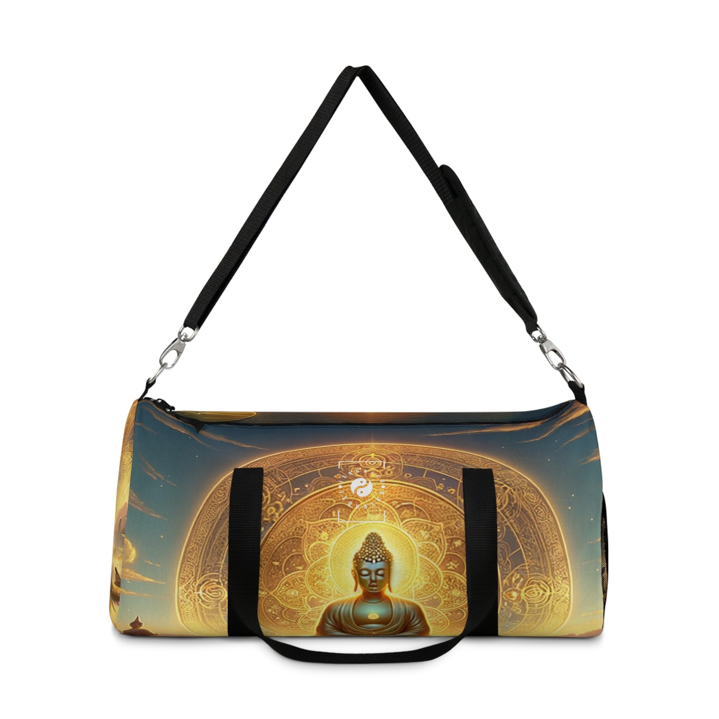 "Serenity in Transience: Illuminations of the Heart Sutra" - Duffle Bag