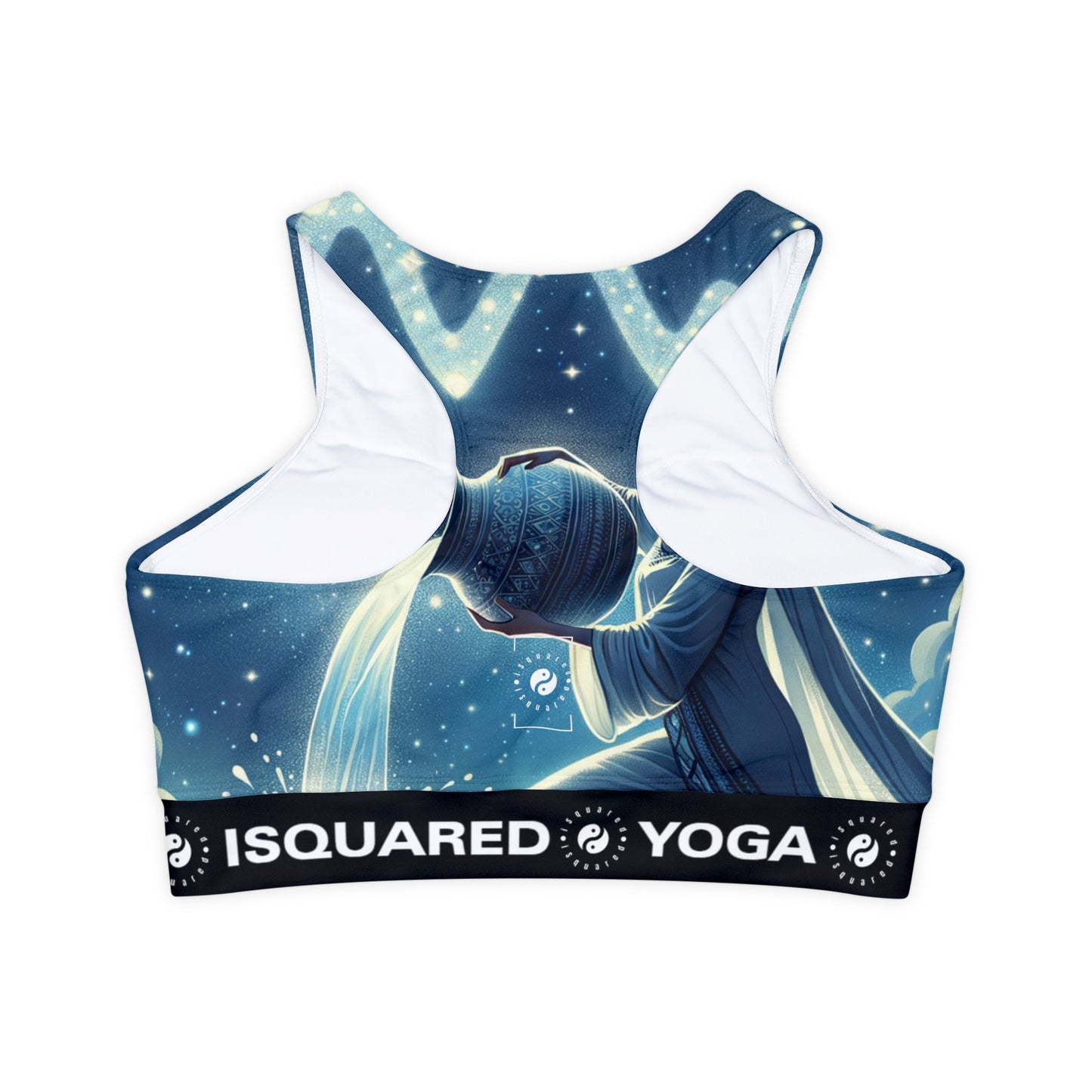 Aquarius Flow - Lined & Padded Sports Bra