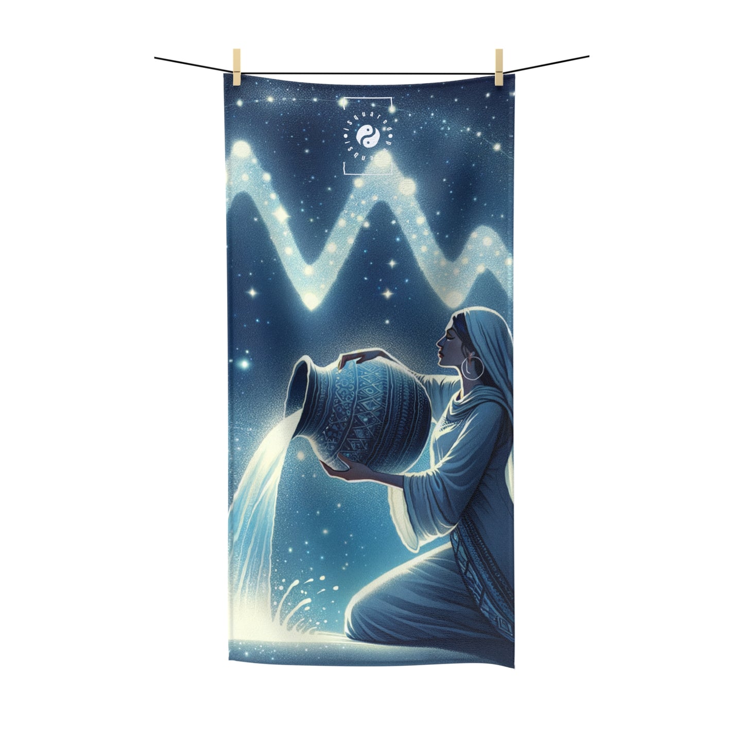 Aquarius Flow – Serviette de yoga polyvalente