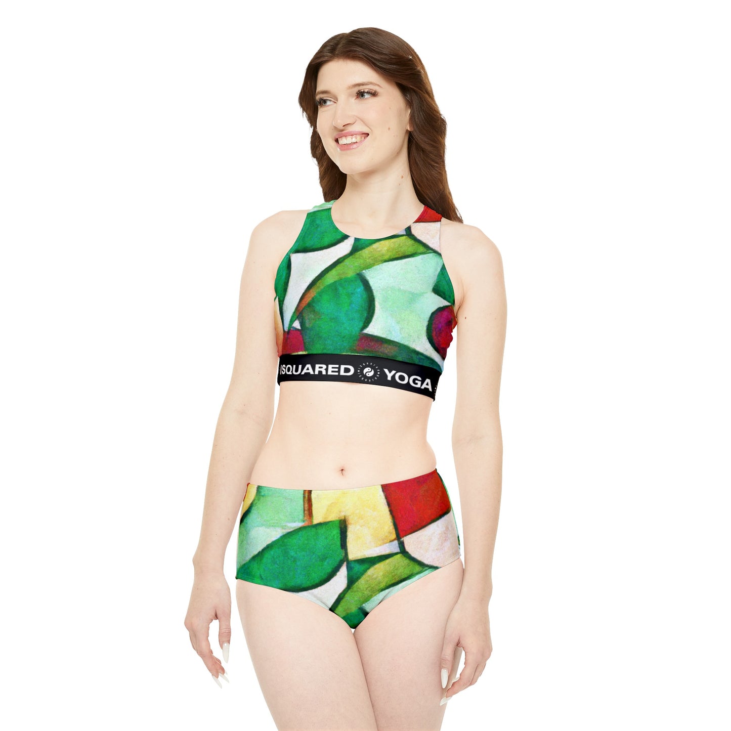 "Chromatic Arcadia" - Hot Yoga Bikini Set