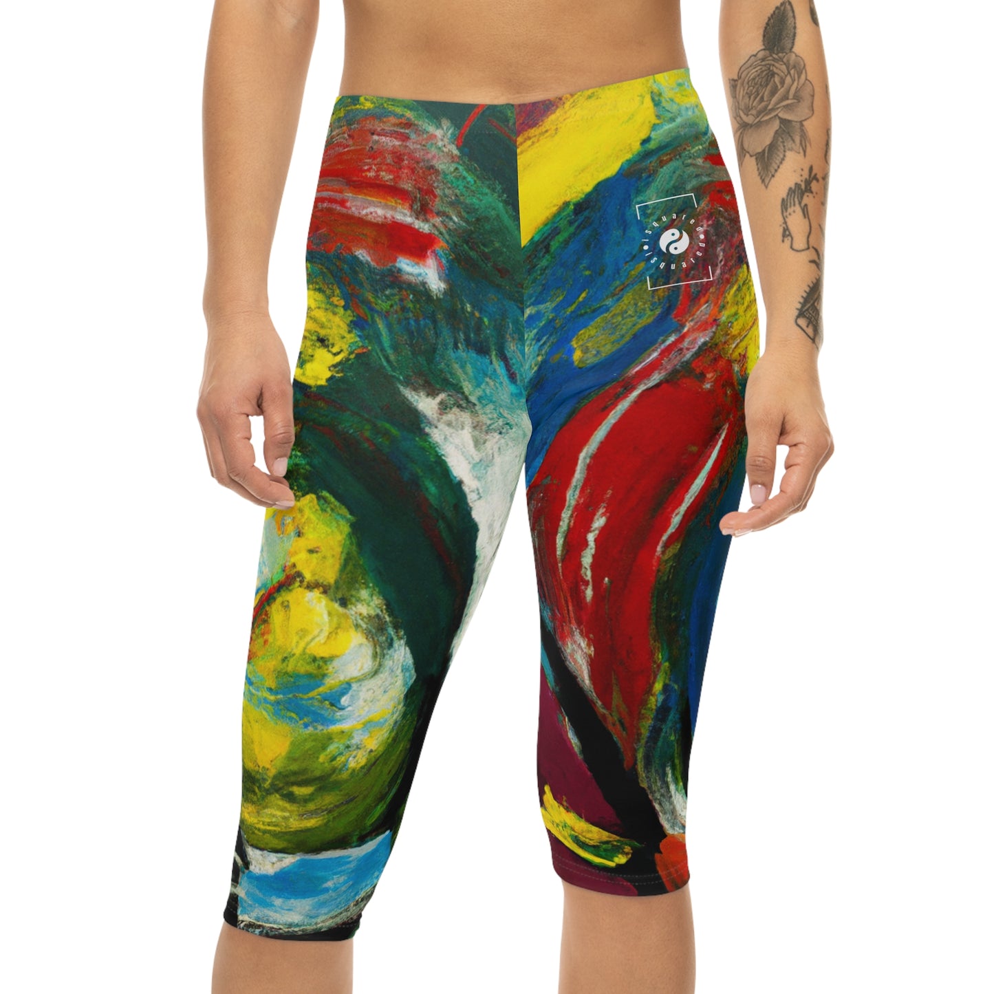 Olympian Impression - Capri Shorts