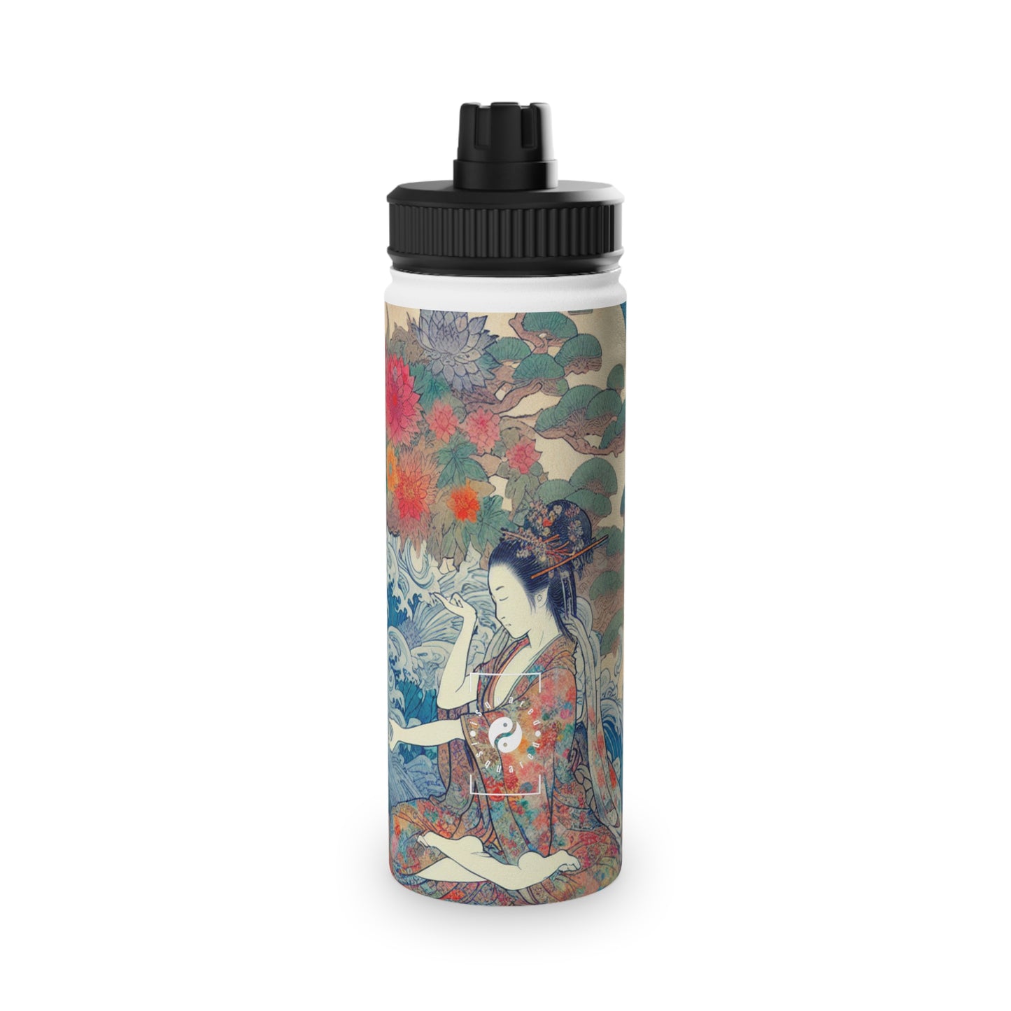 Zen No Kimochi - Sports Water Bottle