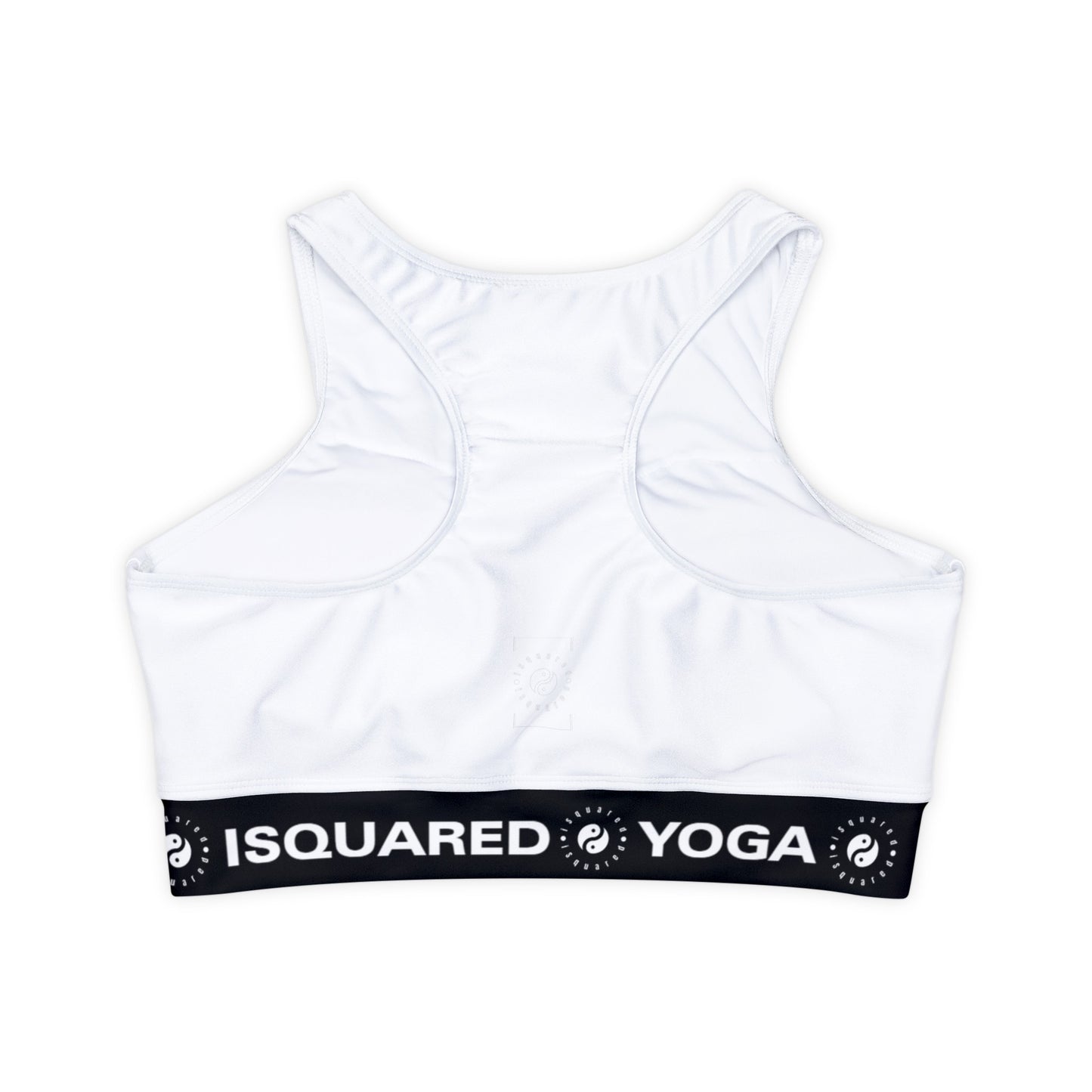 Angel White - Lined & Padded Sports Bra