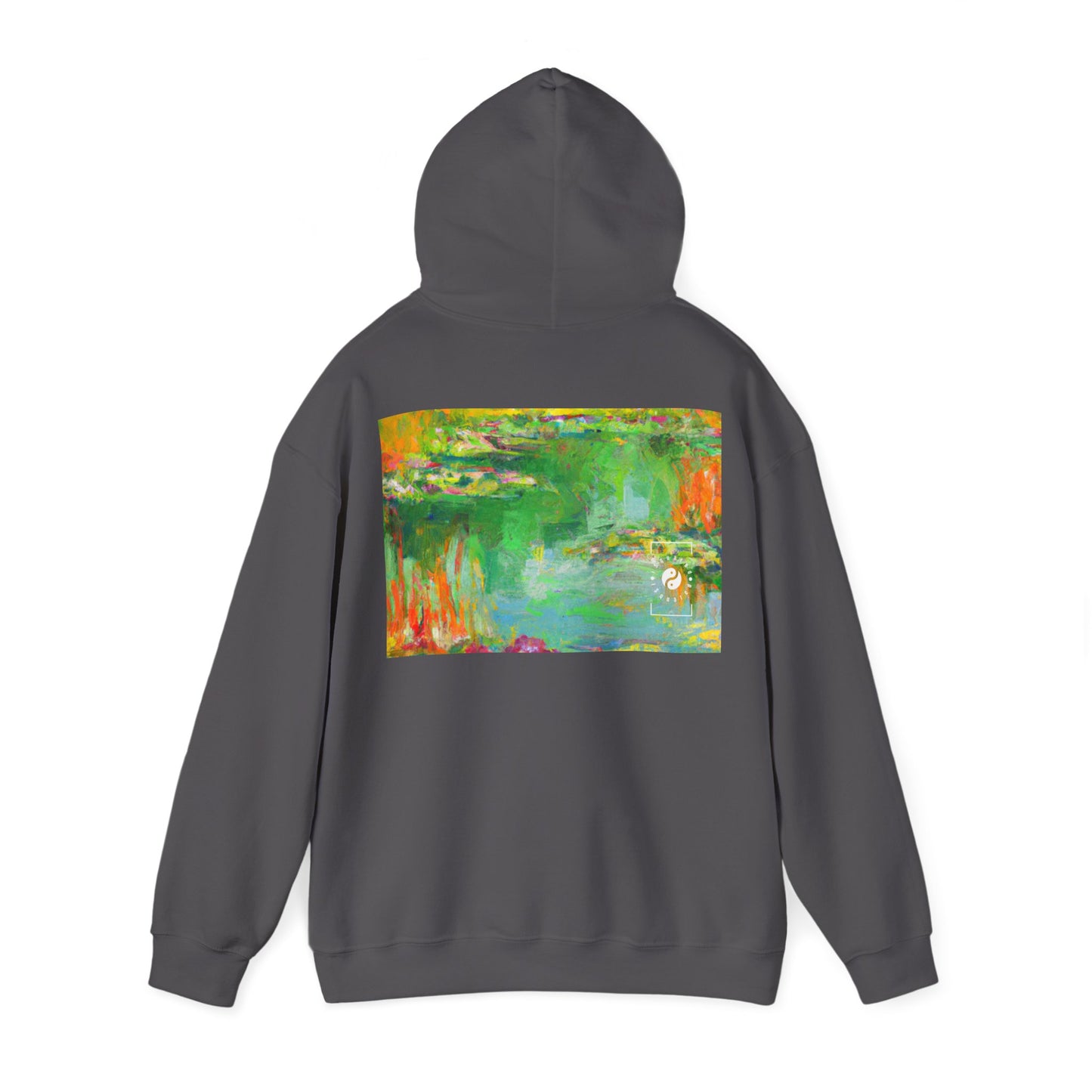 "Lily Aquarelle: Dusk Reflections" - Hoodie