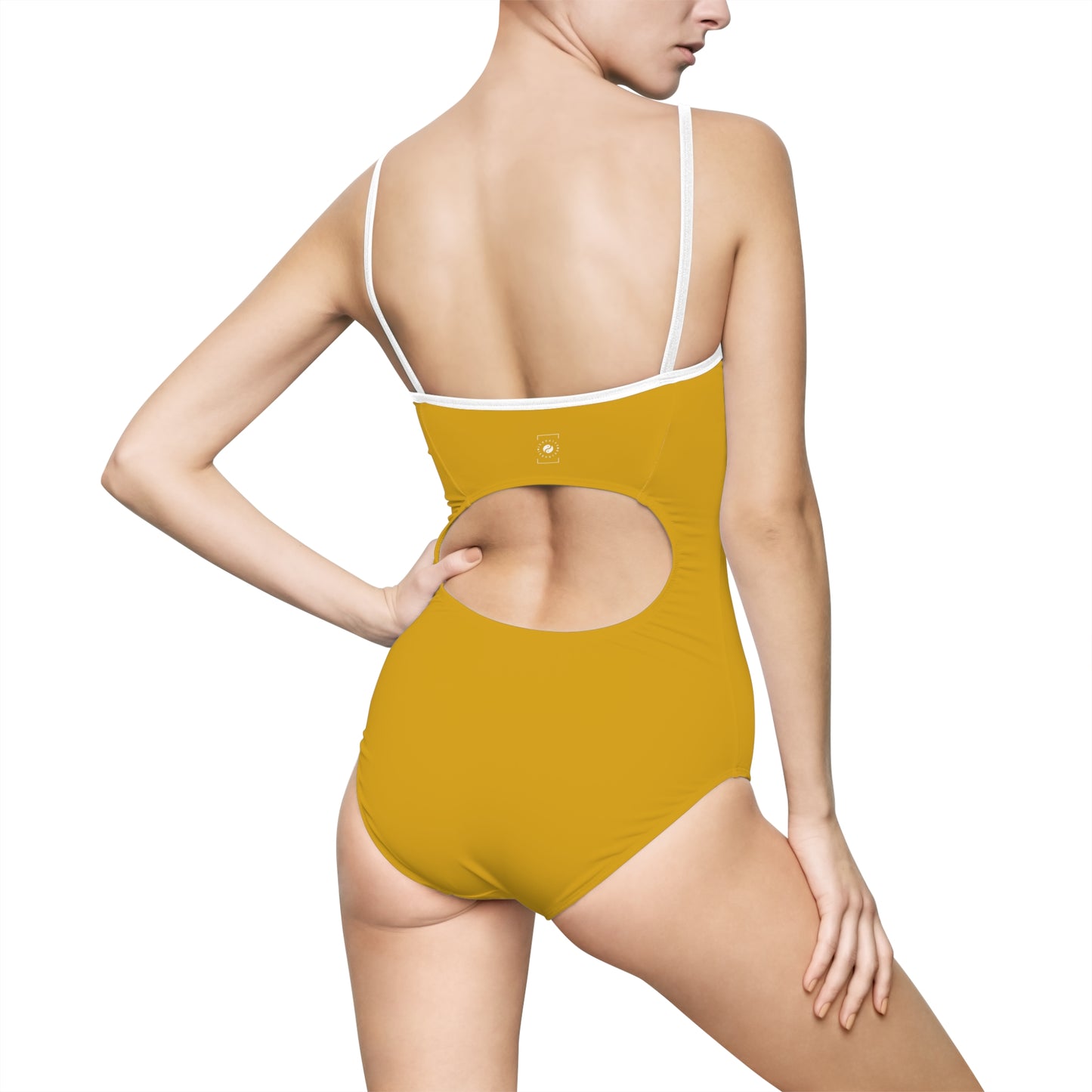 DAA520 Goldenrod - Openback Swimsuit