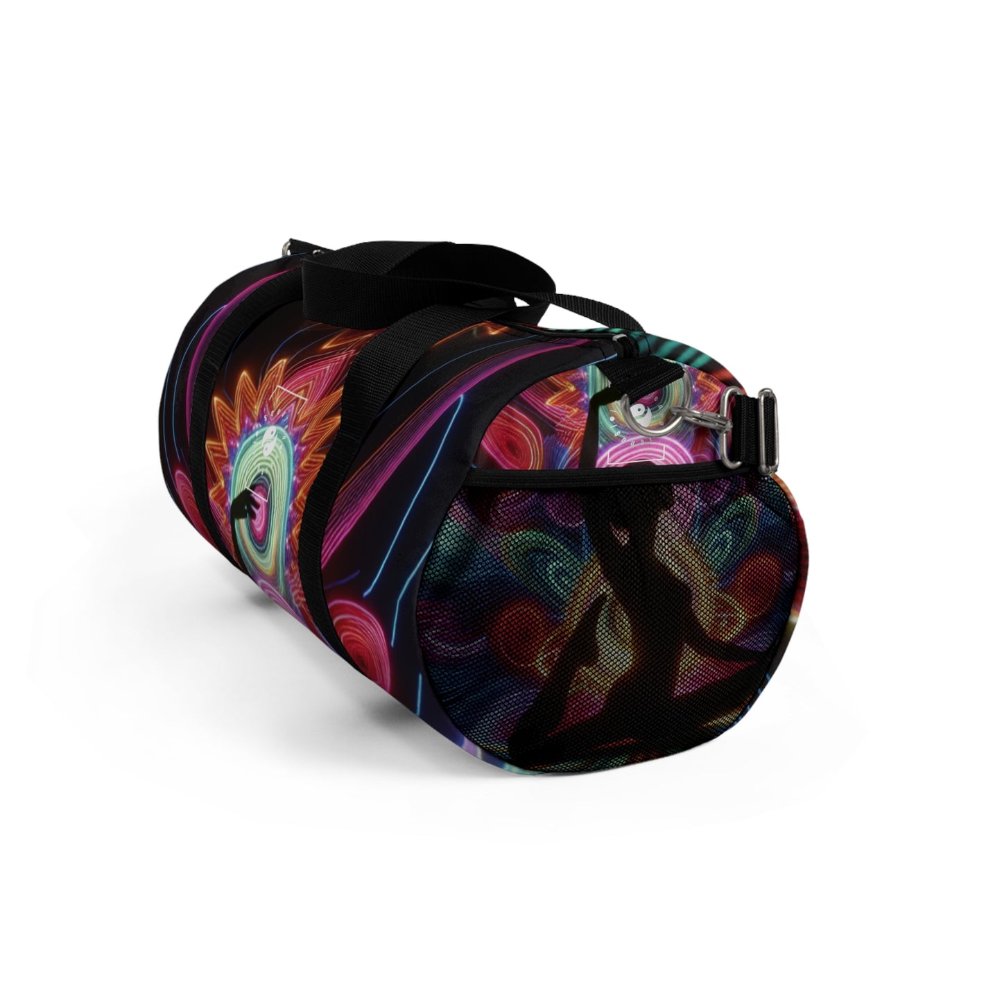 "Neon Zenith: Chromatic Balance" - Duffle Bag