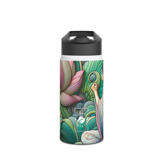 "Lotus Echo Serenity" - Water Bottle