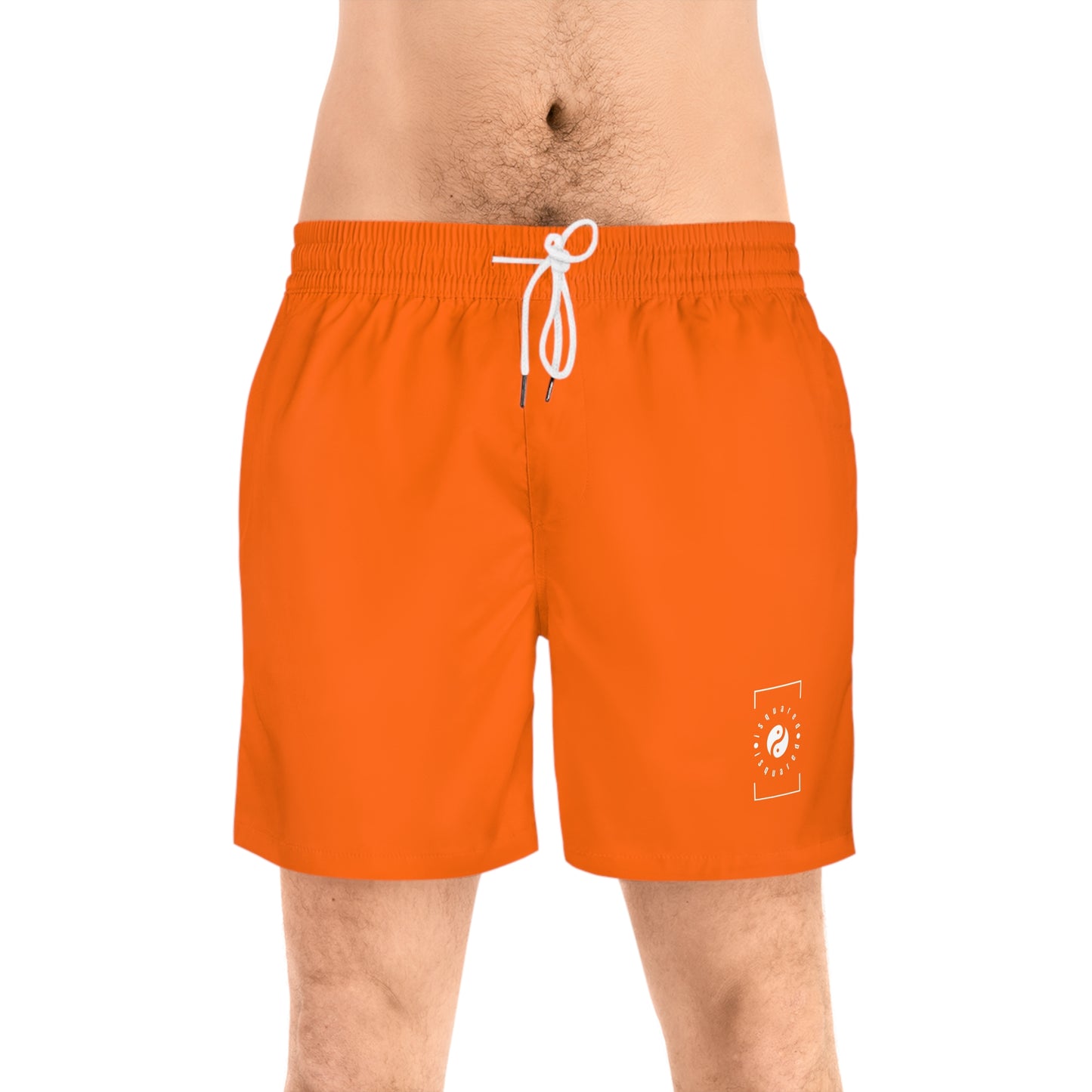 Neon Orange #FF6700 - Swim Shorts (Solid Color) for Men