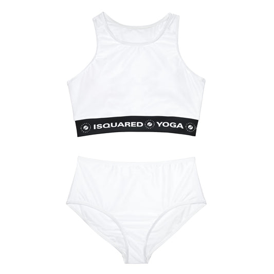 Angel White - Hot Yoga Bikini Set