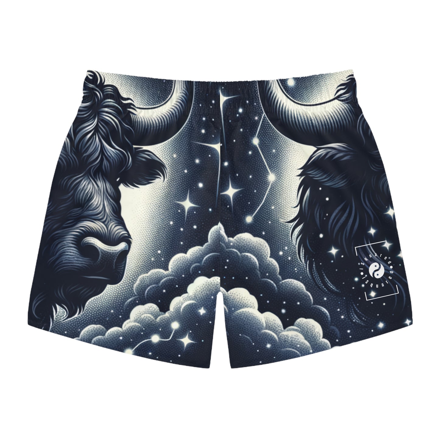 Celestial Taurine Constellation - Swim Trunks for Men