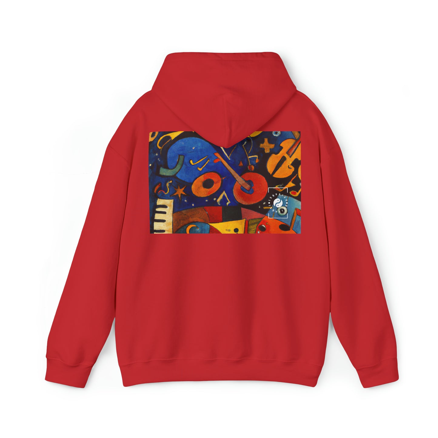 Melodic Abstractions: A Kandinskian Orchestra - Hoodie