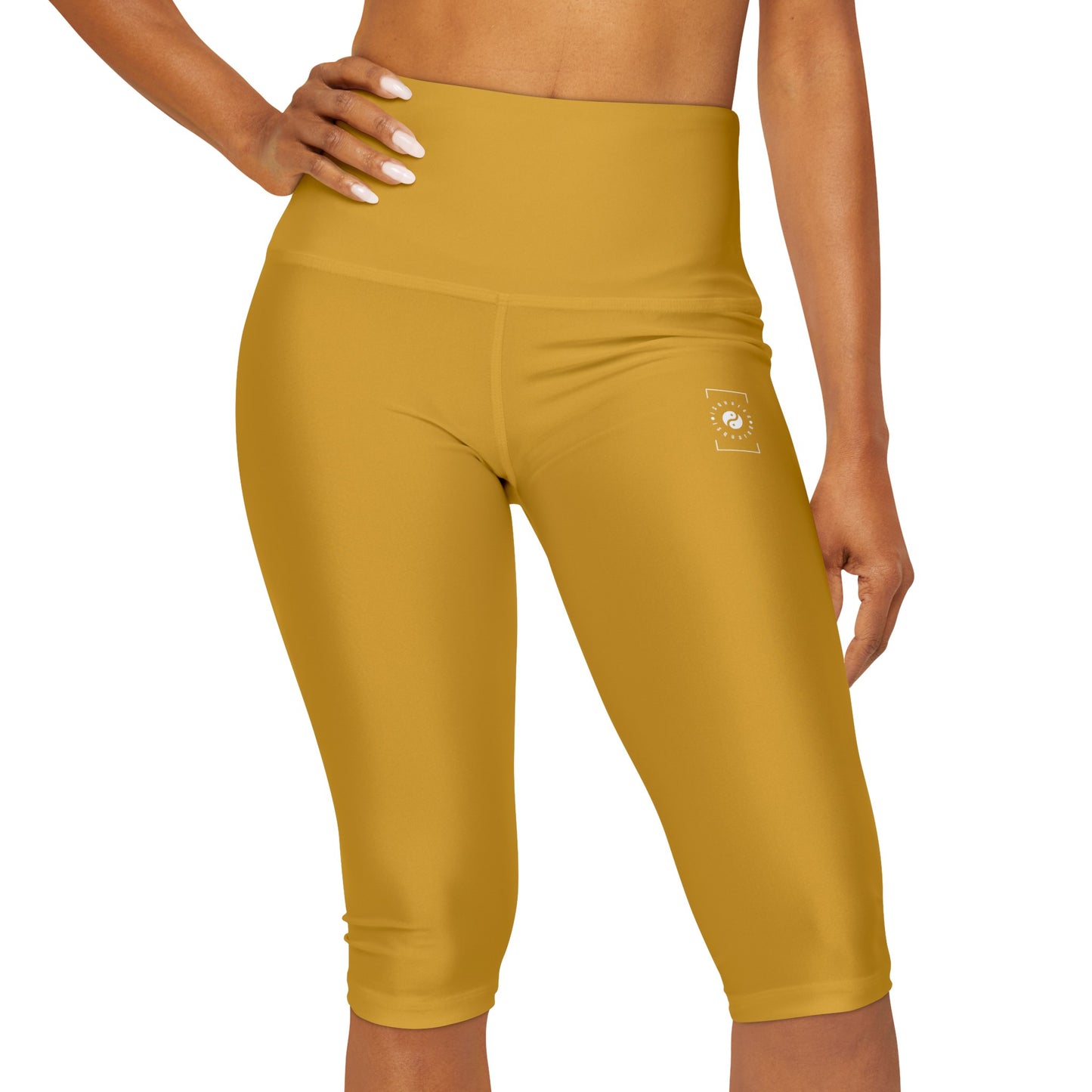 DAA520 Goldenrod - Legging Capri taille haute