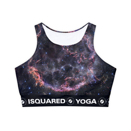 Cassiopeia A (NIRCam Image) - JWST Collection - Lined & Padded Sports Bra