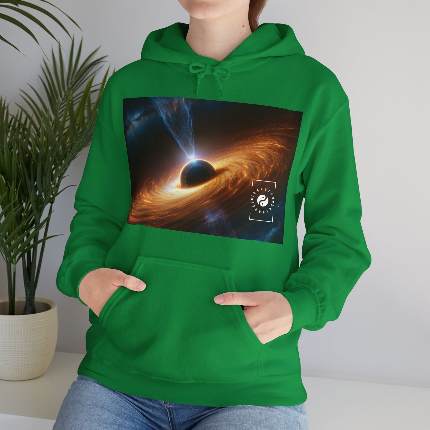 "Discs of Illumination: Black Hole Reverie" - Hoodie