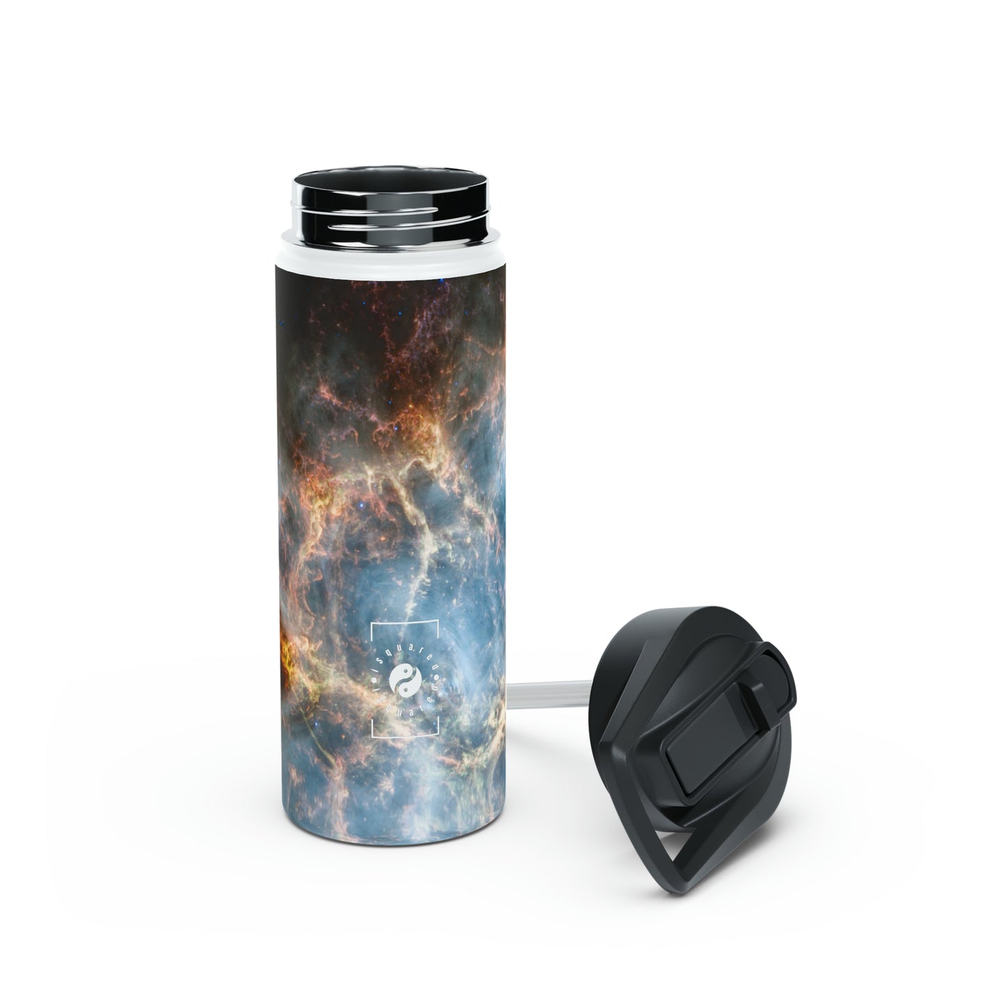 Crab Nebula (NIRCam and MIRI Image) - Water Bottle