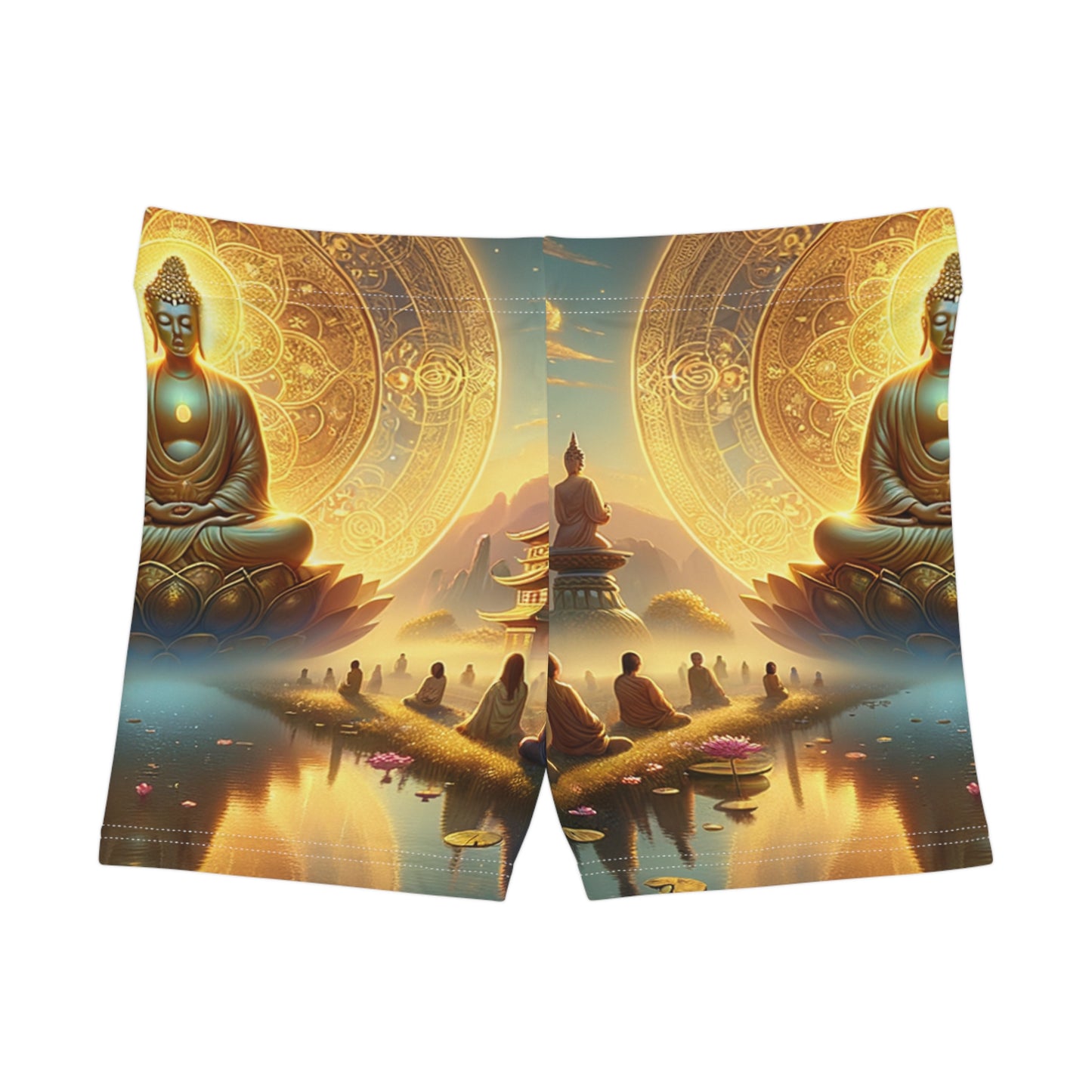 "Serenity in Transience: Illuminations of the Heart Sutra" - Mini Hot Yoga Short