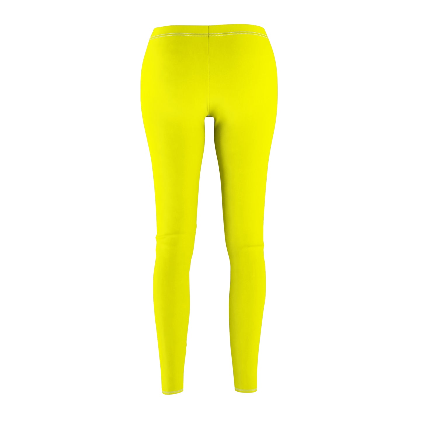 Neon Yellow FFFF00 - Casual Leggings