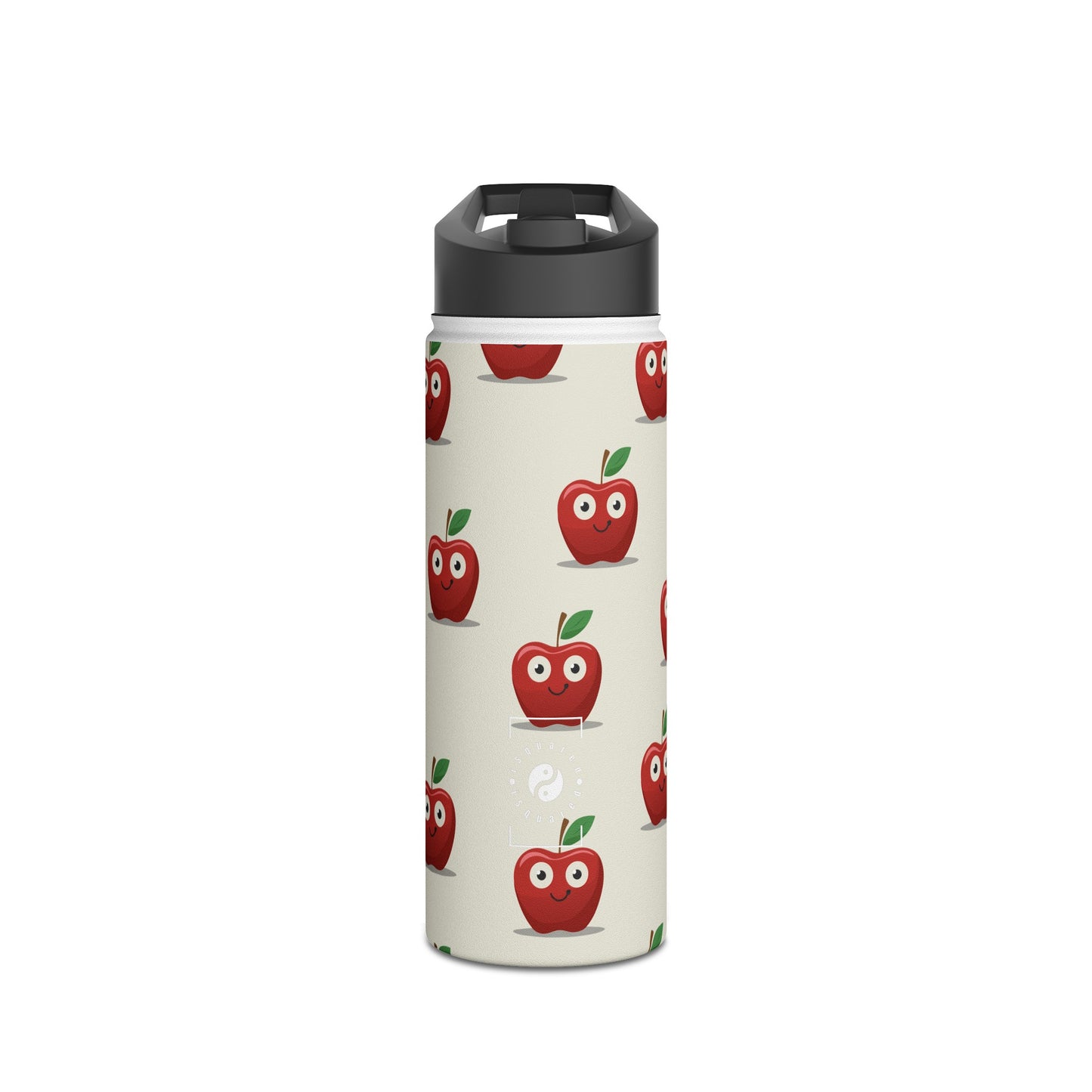 #E9E7DA Ivory + Apple - Water Bottle