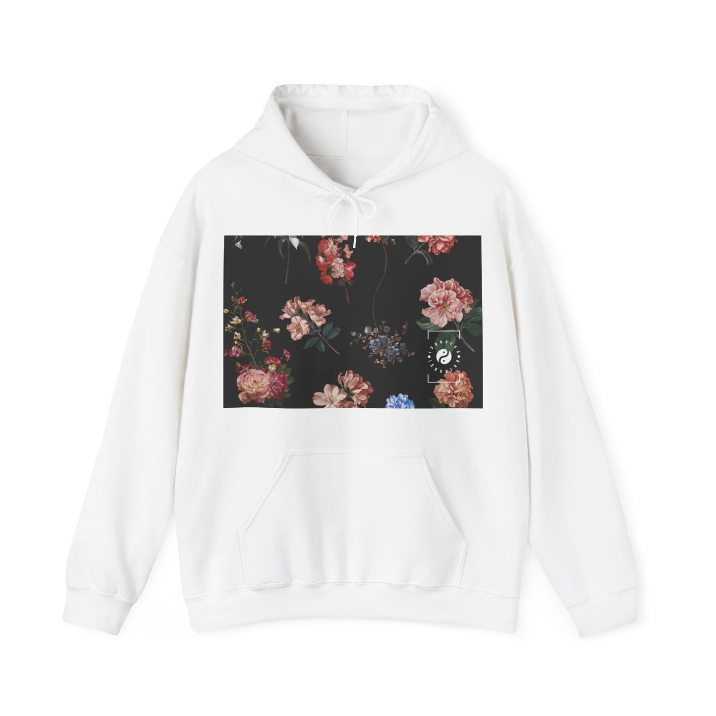 Botanicals on Black - Hoodie