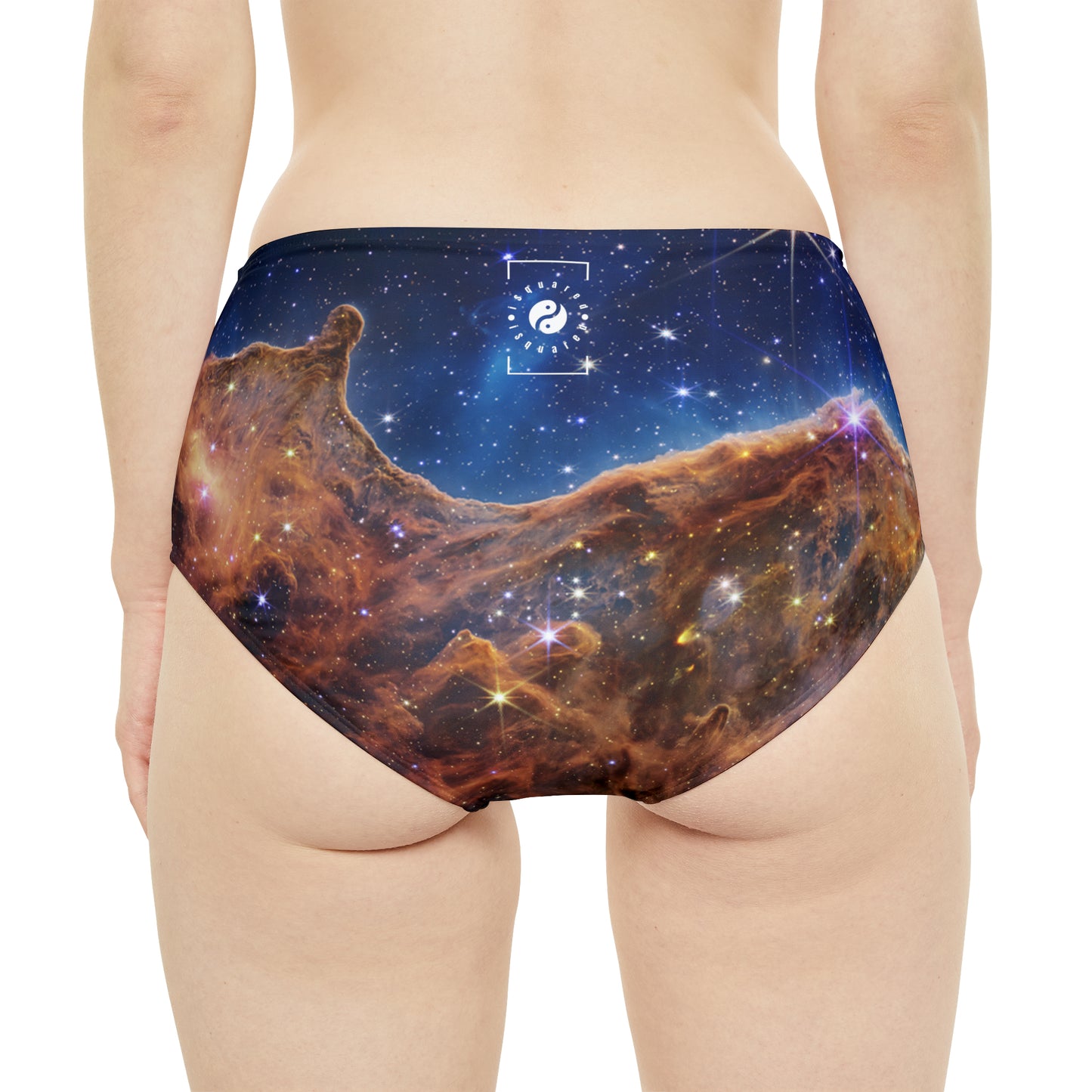 “Cosmic Cliffs” in the Carina Nebula (NIRCam Image) - JWST Collection - High Waisted Bikini Bottom