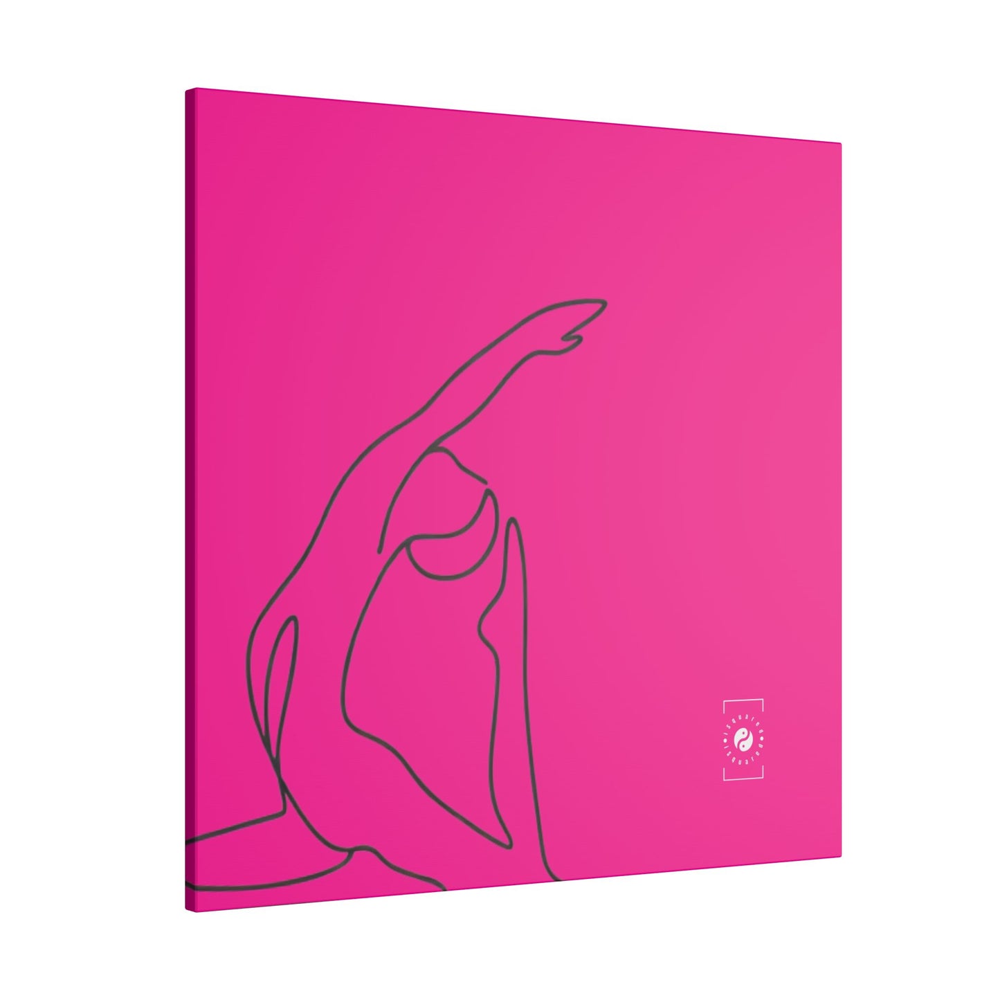 Line Art Pigeon Pose - Art Print Canvas