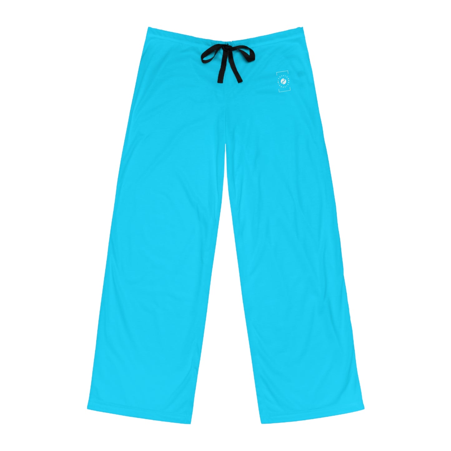 #04D9FF Bleu Fluo - Pantalon Lounge pour Homme