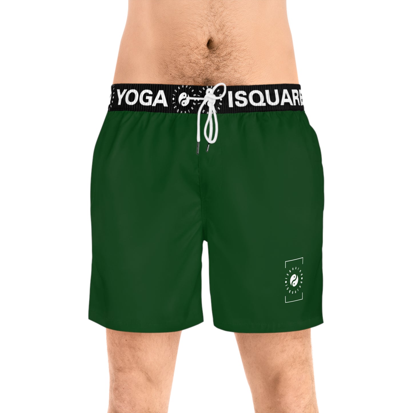 Dark Jungle - Swim Shorts (Mid-Length) for Men