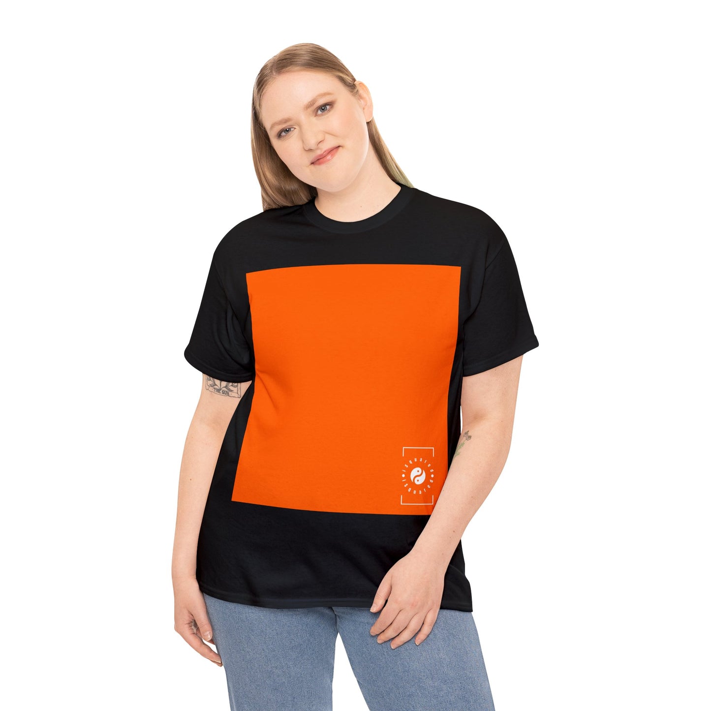 Neon Orange #FF6700 - Heavy T