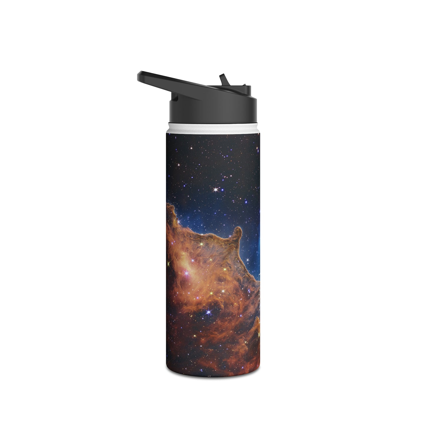 “Cosmic Cliffs” in the Carina Nebula (NIRCam Image) - JWST Collection - Water Bottle