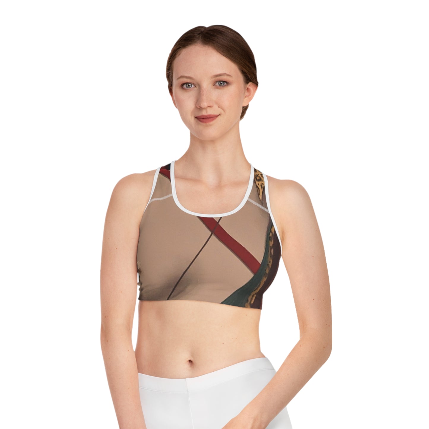 "La chaseresse - Felix Labisse" - High Performance Sports Bra