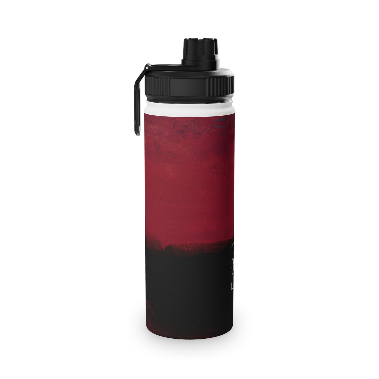 Nocturnal Vermillion - Sports Water Bottle