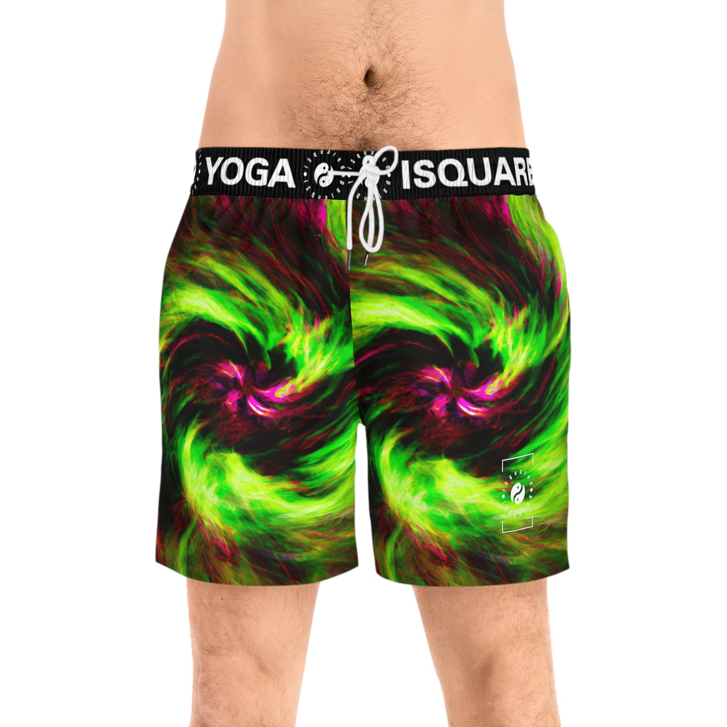 "Galactic Fusion" - Swim Shorts (Mid-Length) for Men