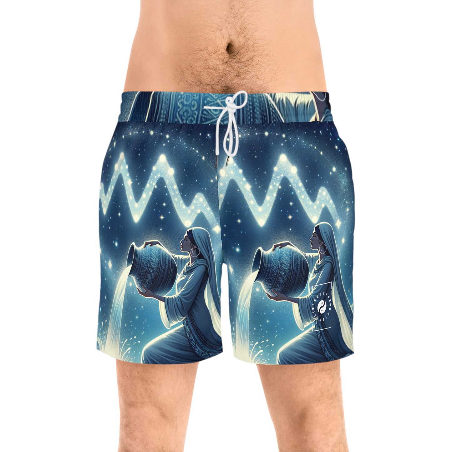 Aquarius Flow - Swim Shorts (Mid-Length) for Men