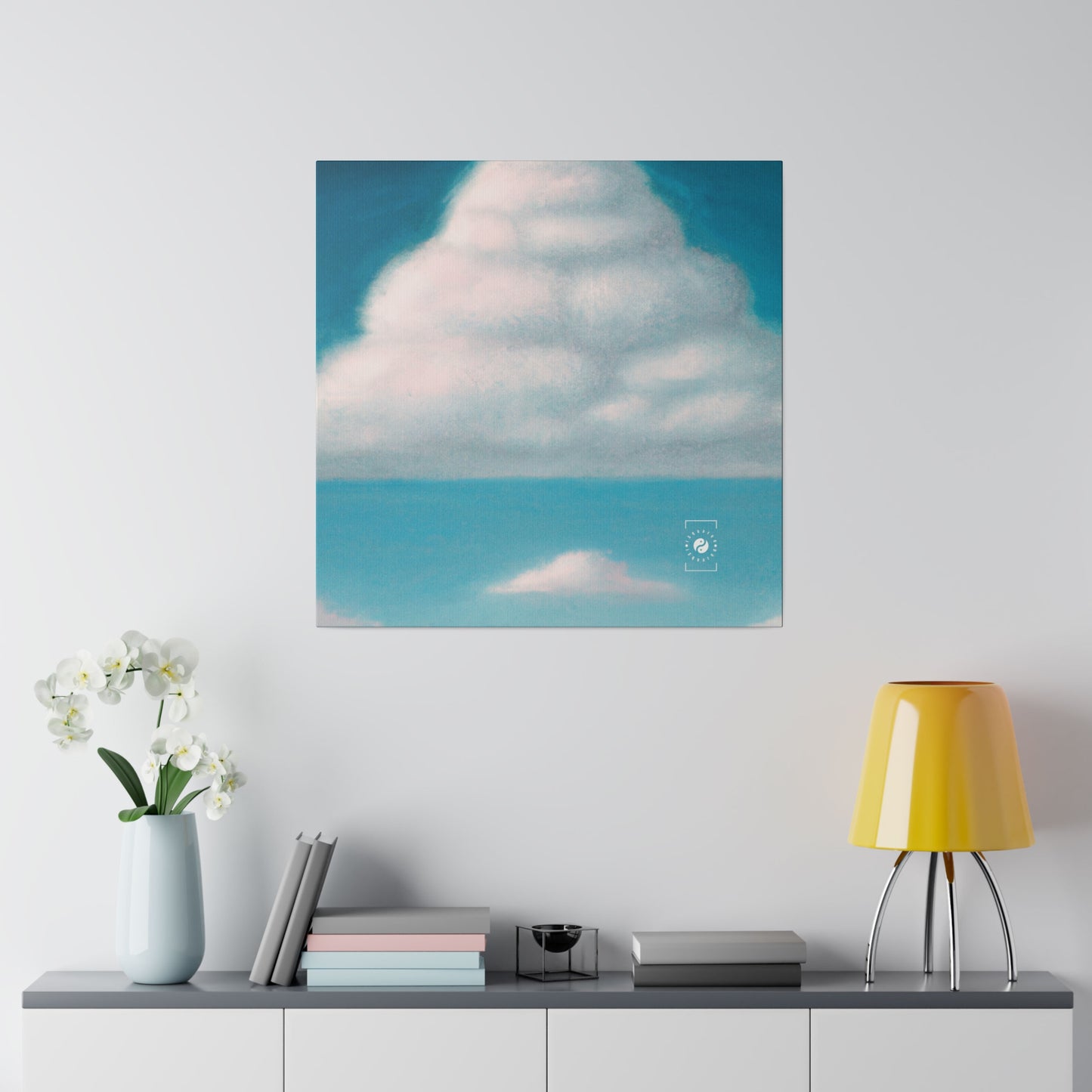 "Cloud Opera Serenity" - Art Print Canvas