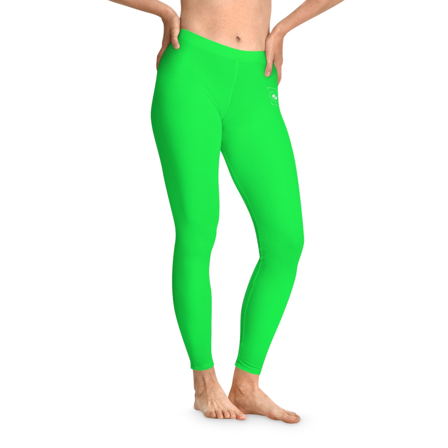 #0FFF50 Neon Green - Unisex Tights