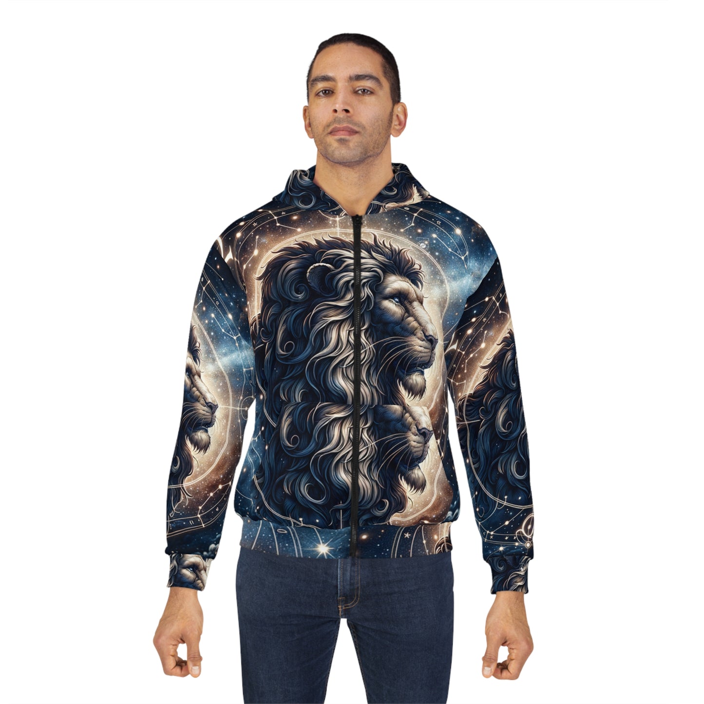 Celestial Leo Roar - Sweat à capuche zippé