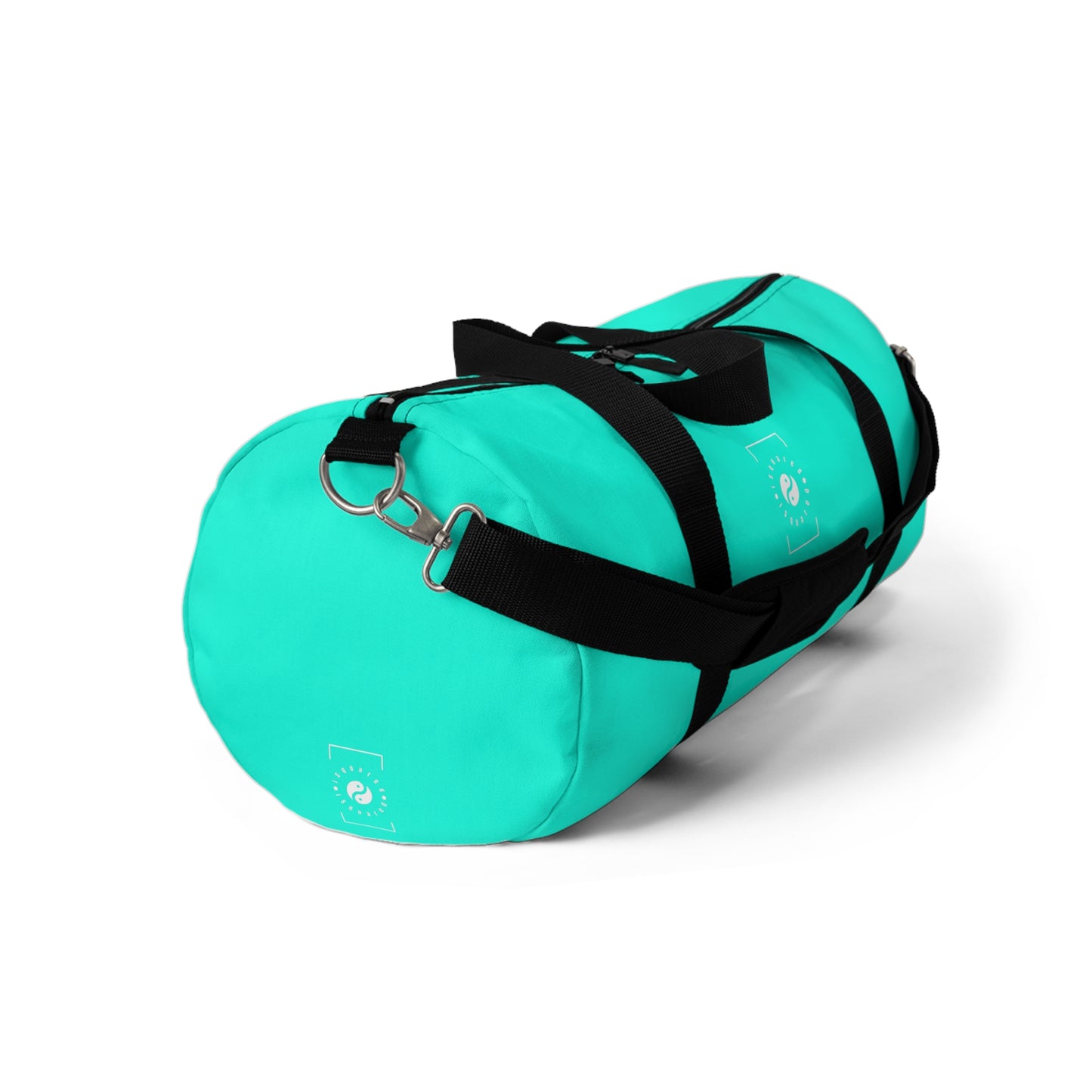 Neon Teal #11ffe3 - Duffle Bag