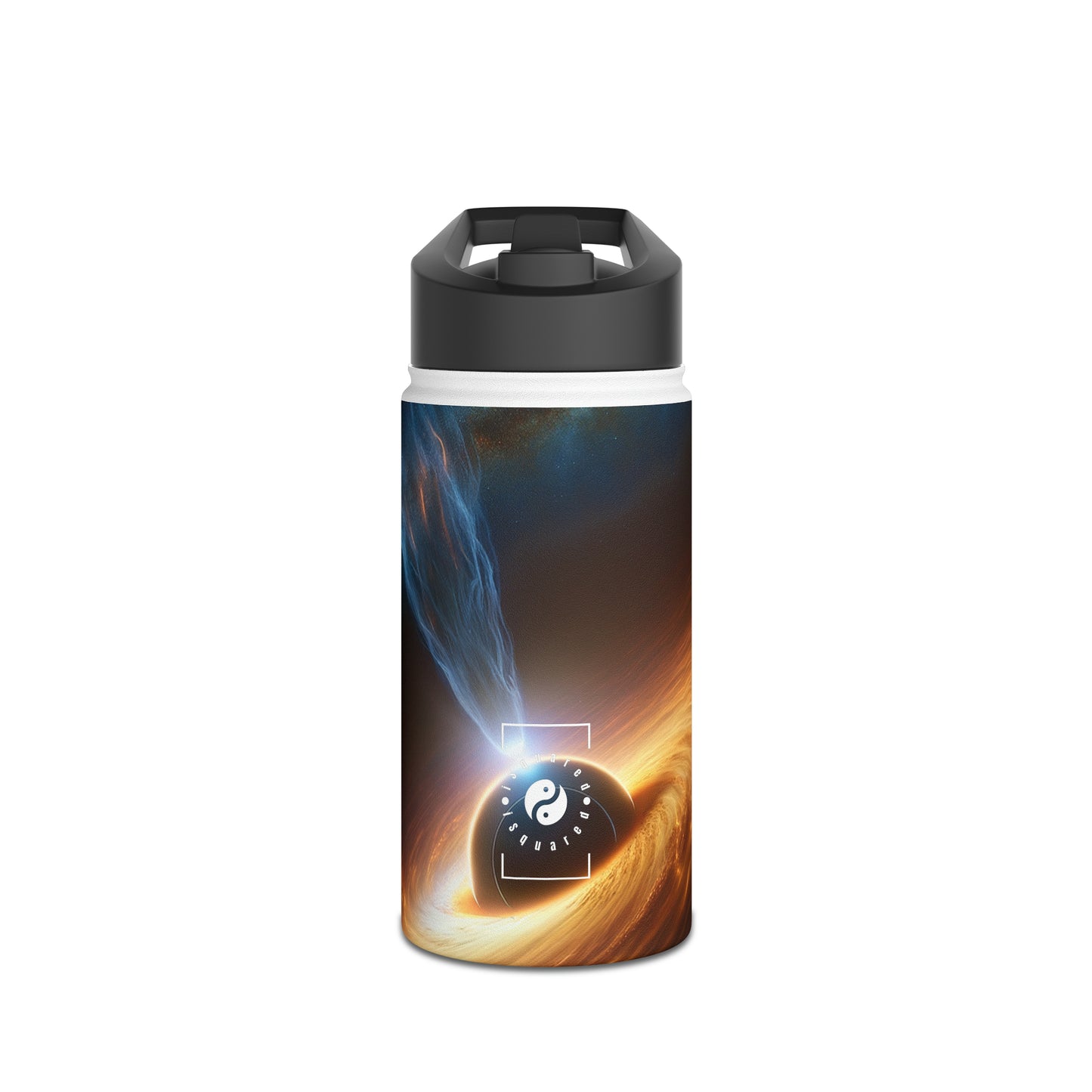 "Discs of Illumination: Black Hole Reverie" - Water Bottle