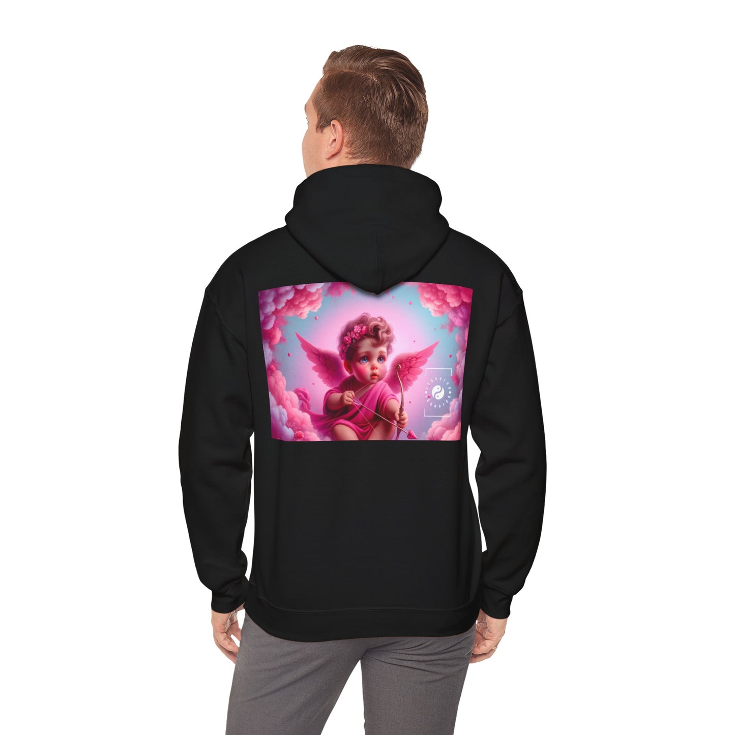 "Bold Blush: A Cupid's Love Affair" - Hoodie